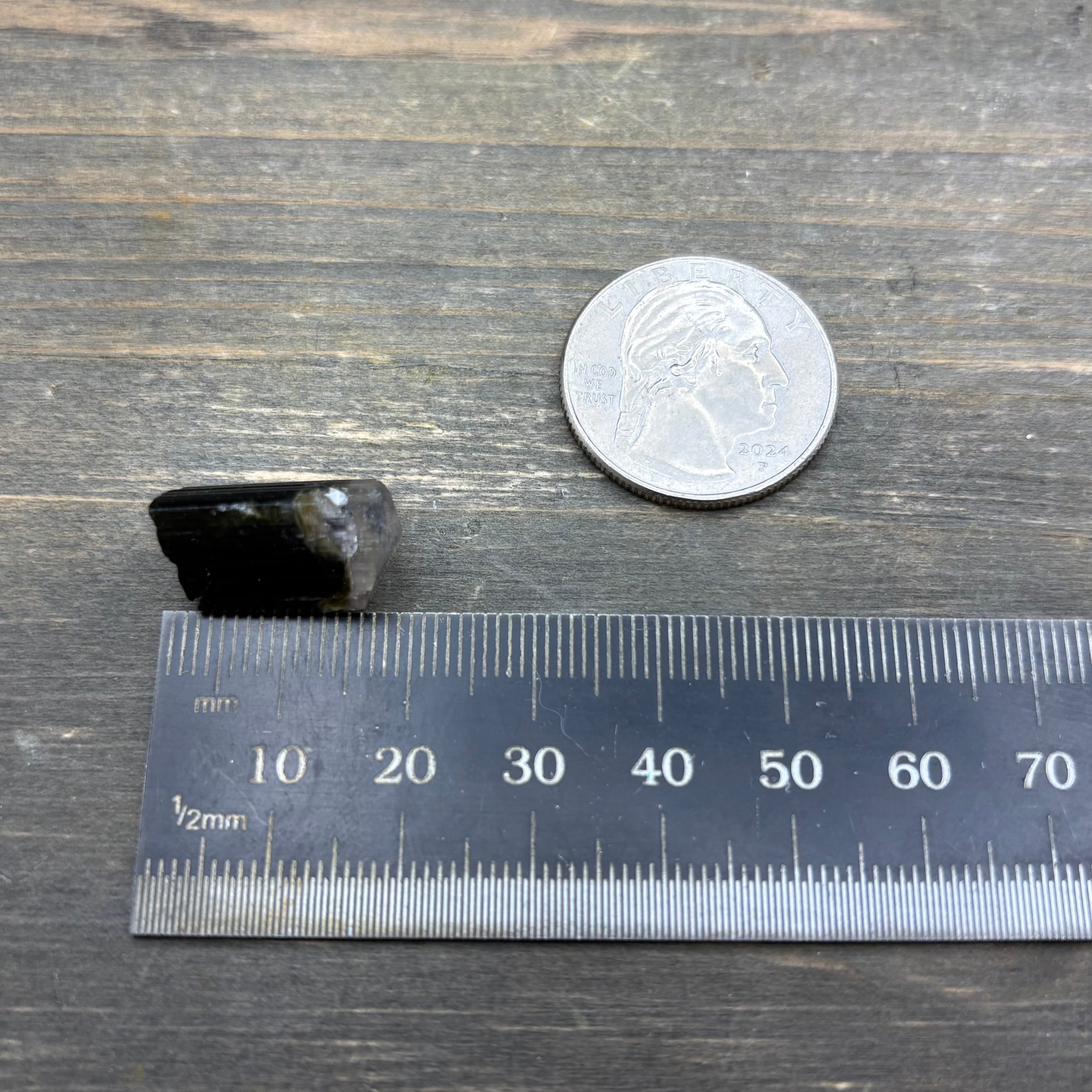 Green Tourmaline Crystal - 246