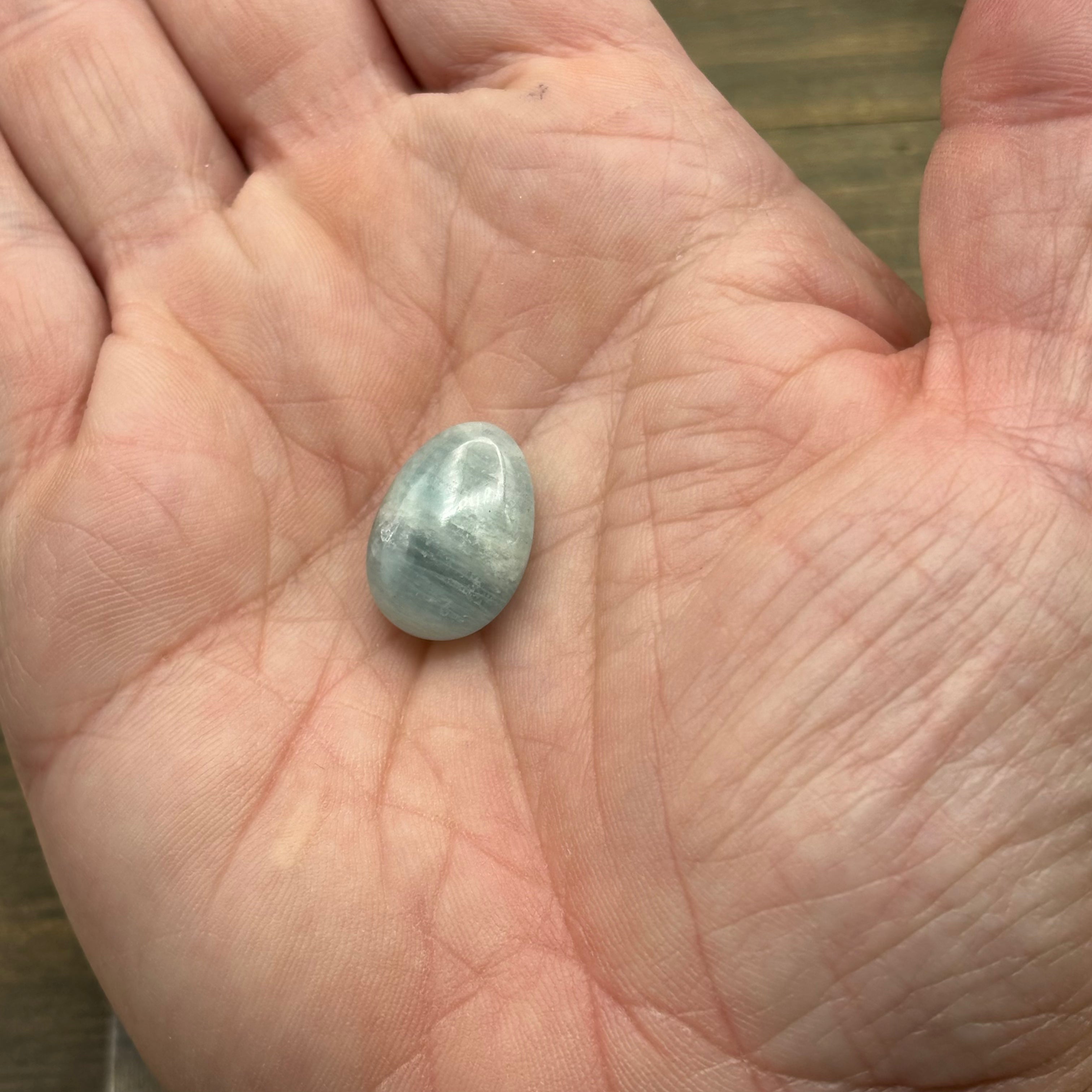 Aquamarine Magic Oval - 001