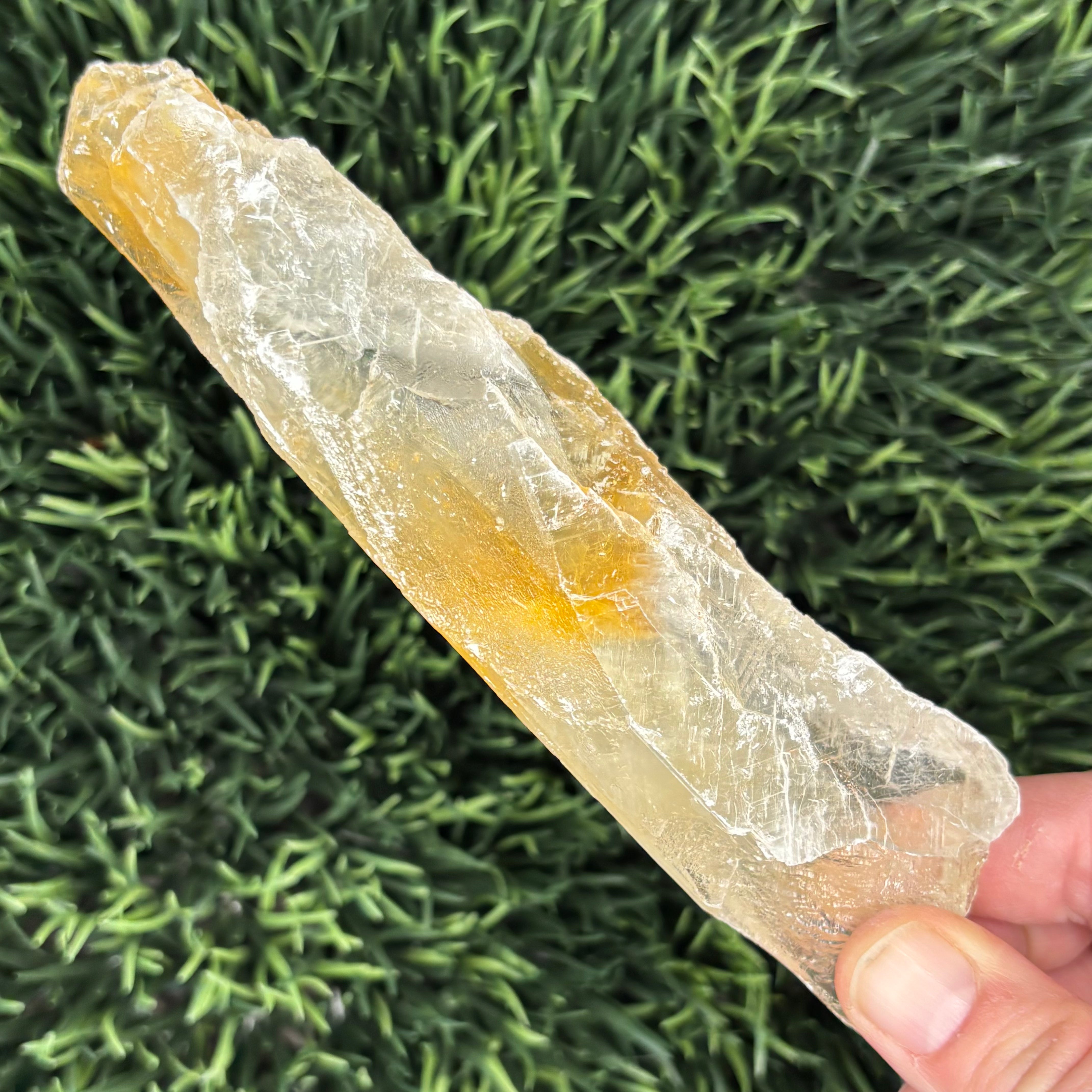 Golden Selenite Window - 639