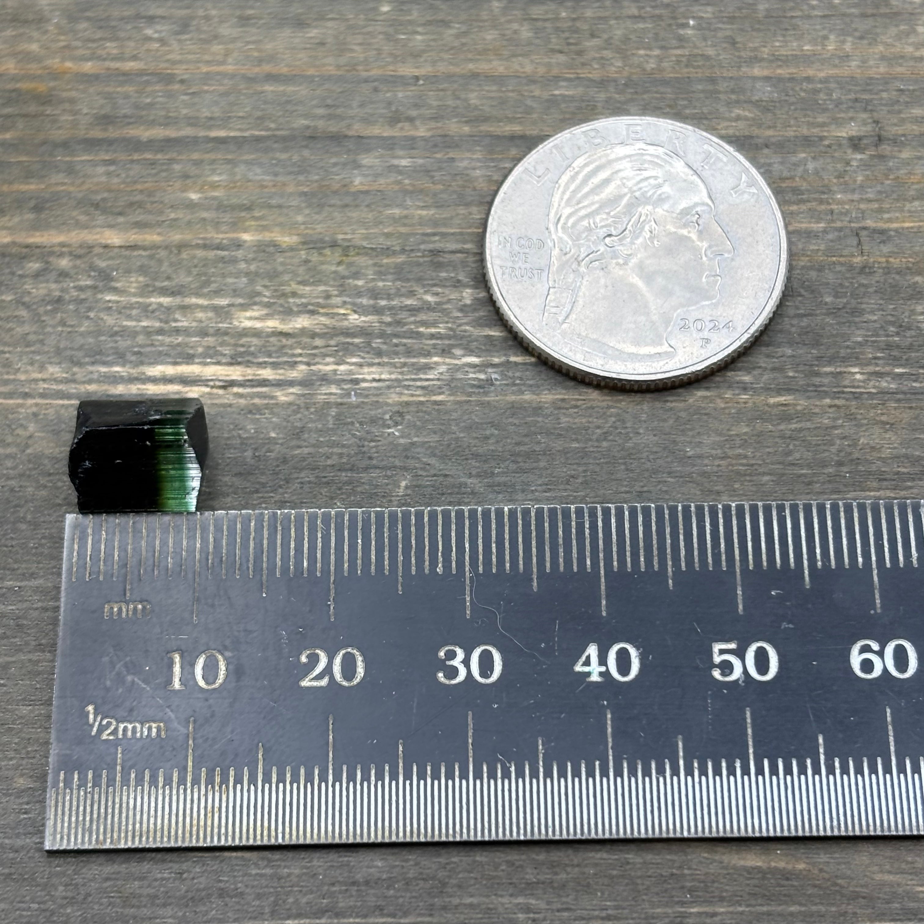 Green Tourmaline Crystal - 248