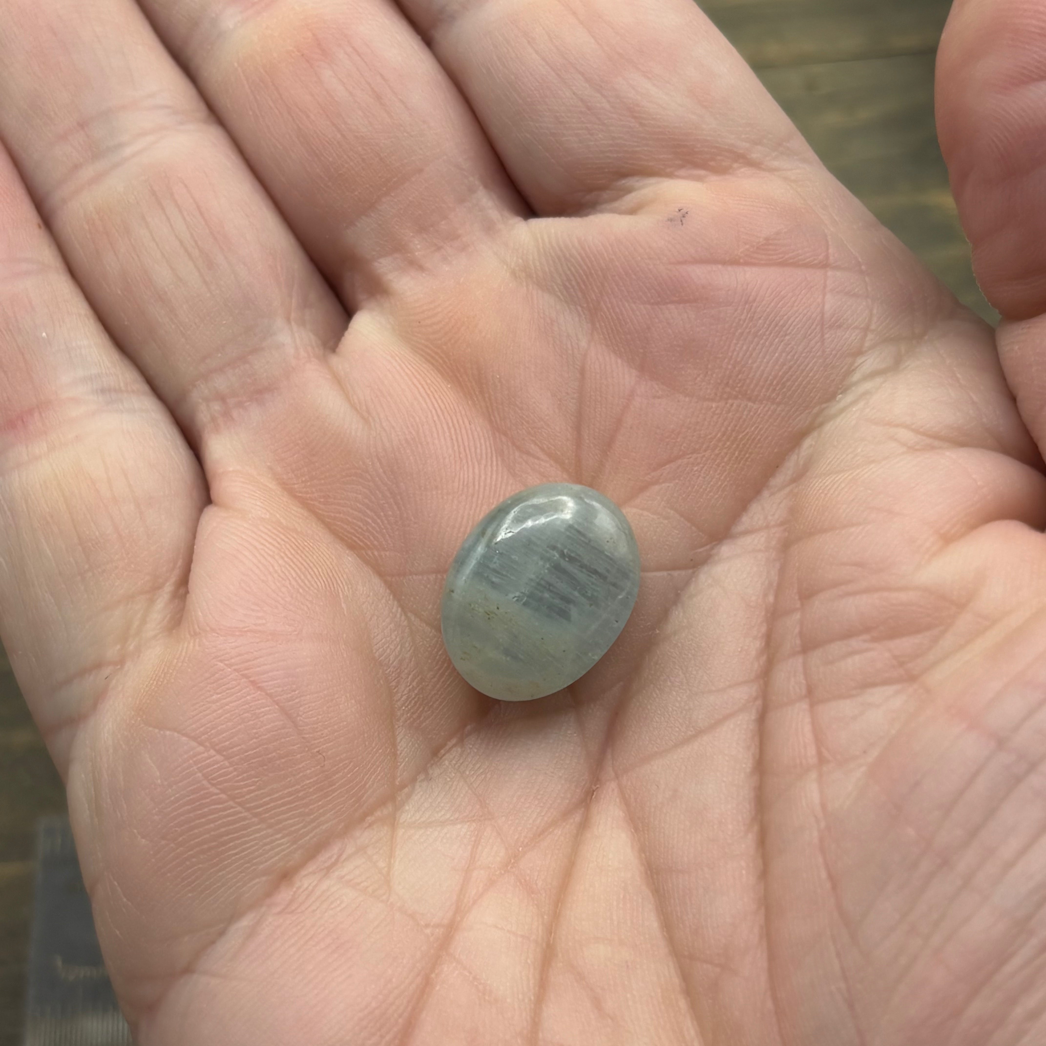 Aquamarine Magic Oval - 008