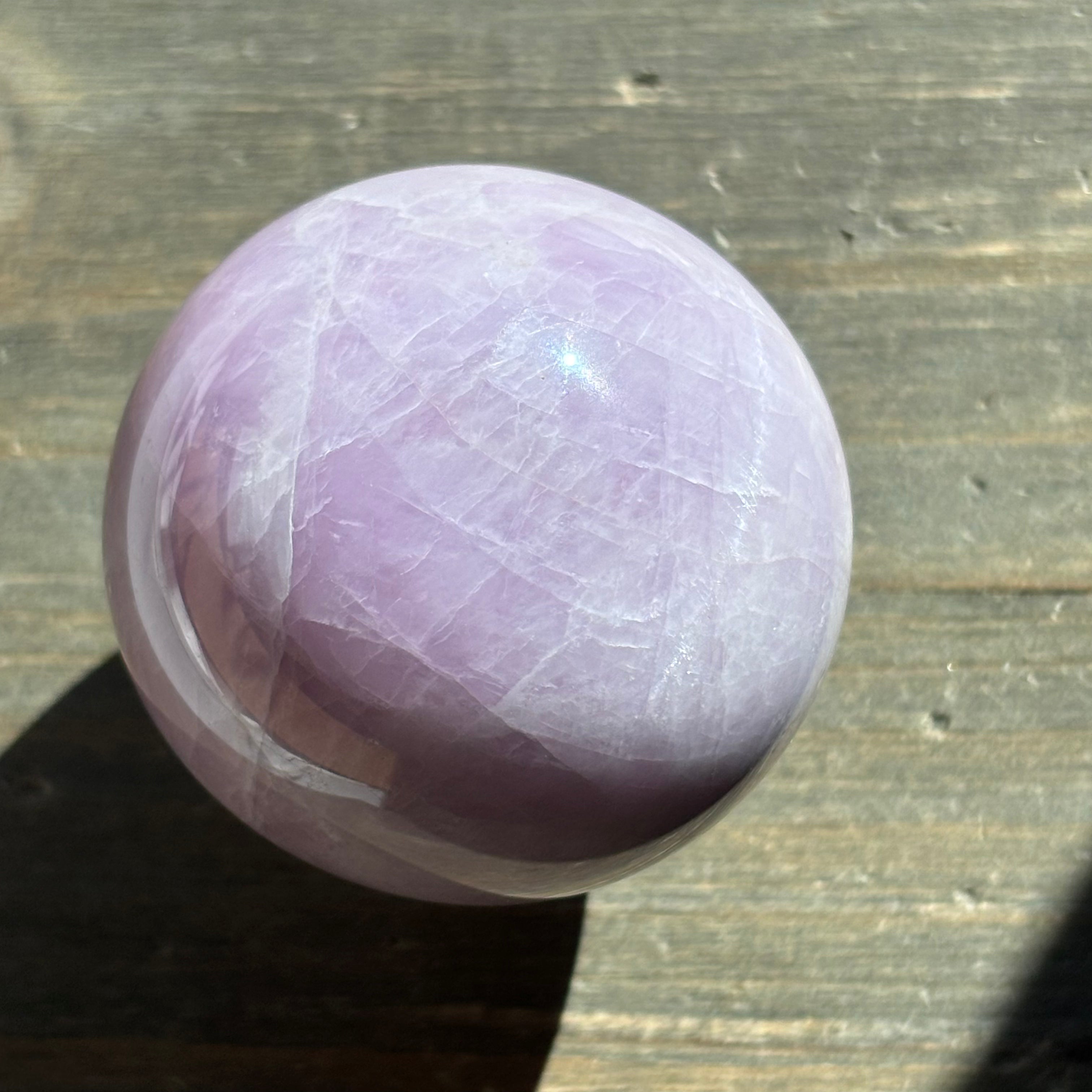 Pink Kunzite Sphere - 001
