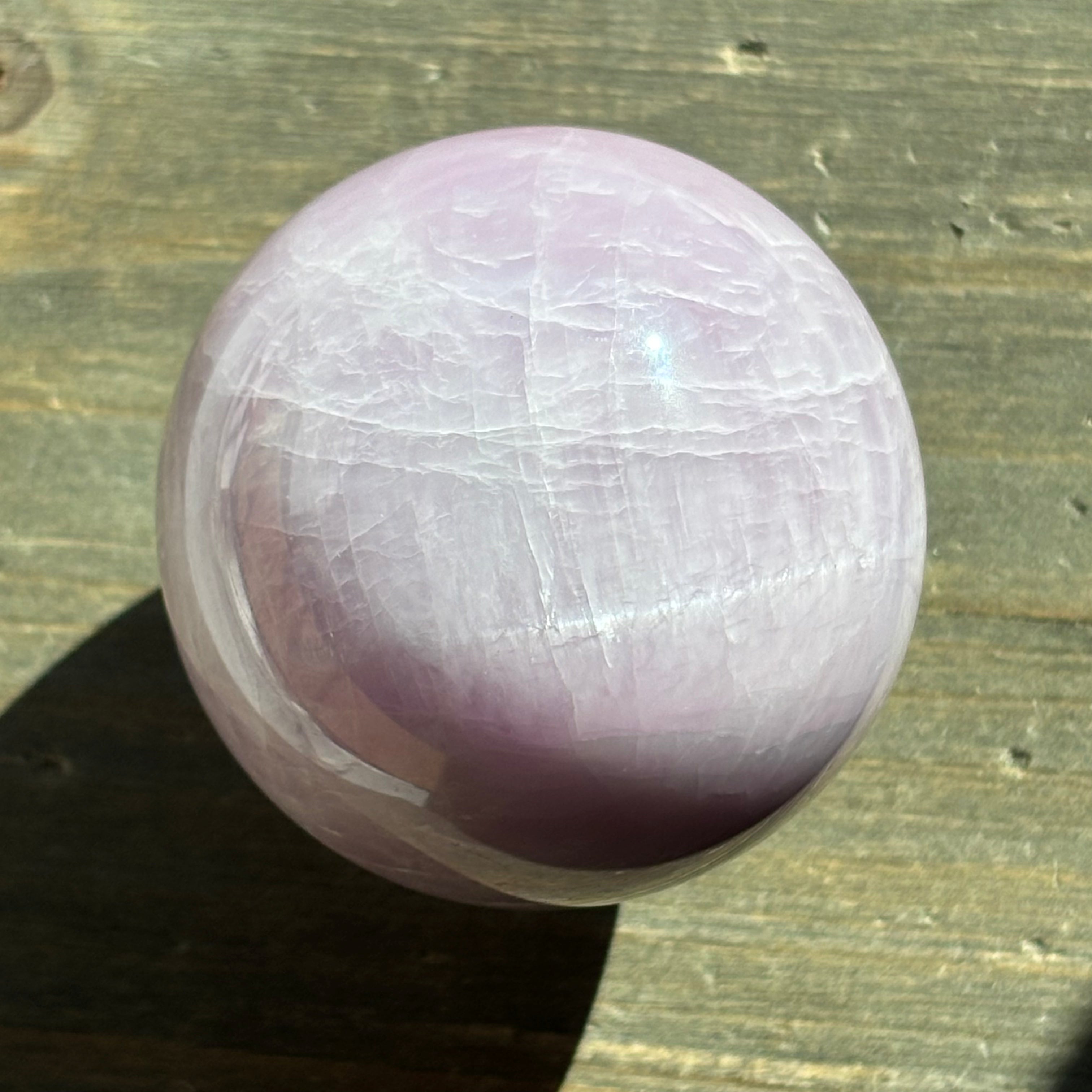 Pink Kunzite Sphere - 001