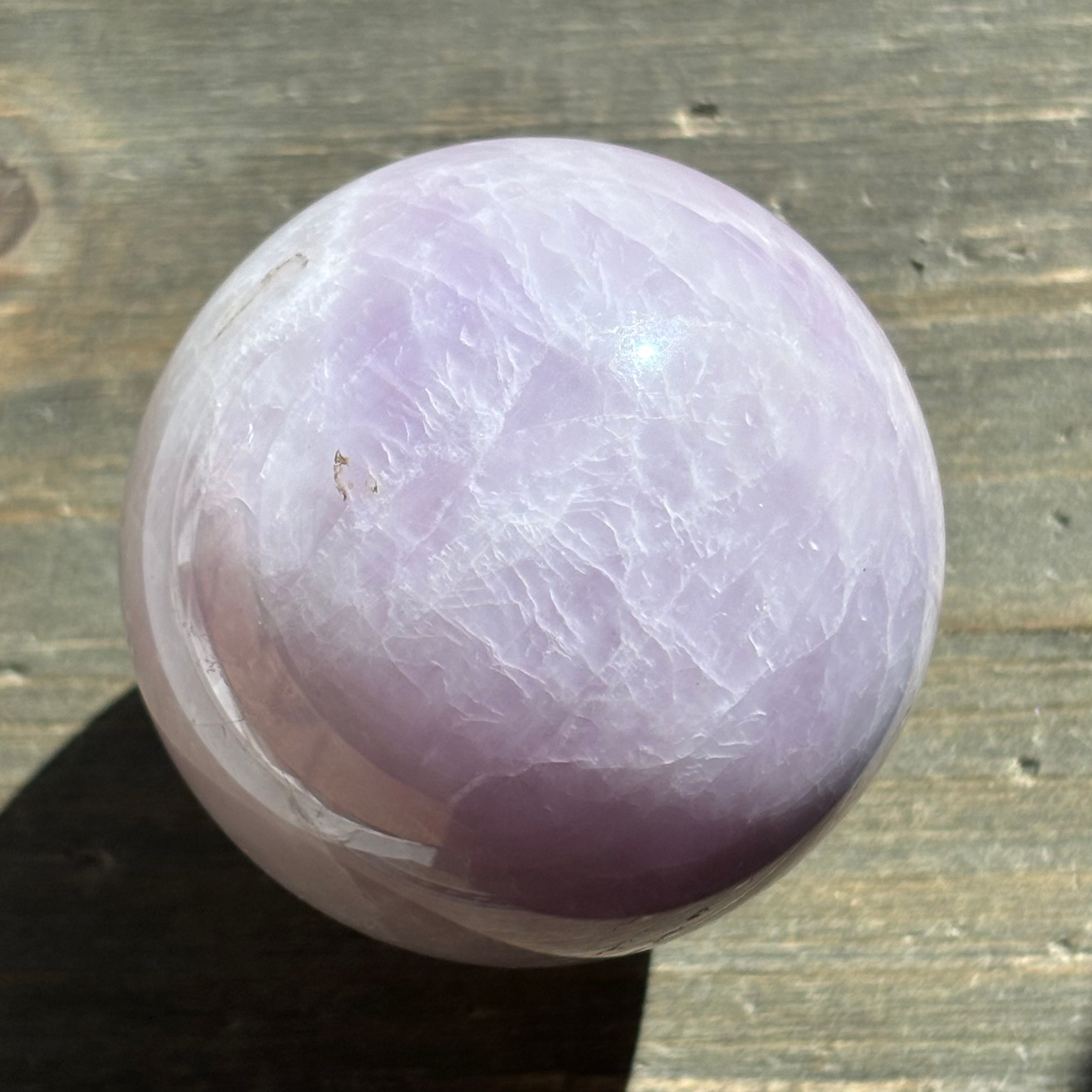 Pink Kunzite Sphere - 002