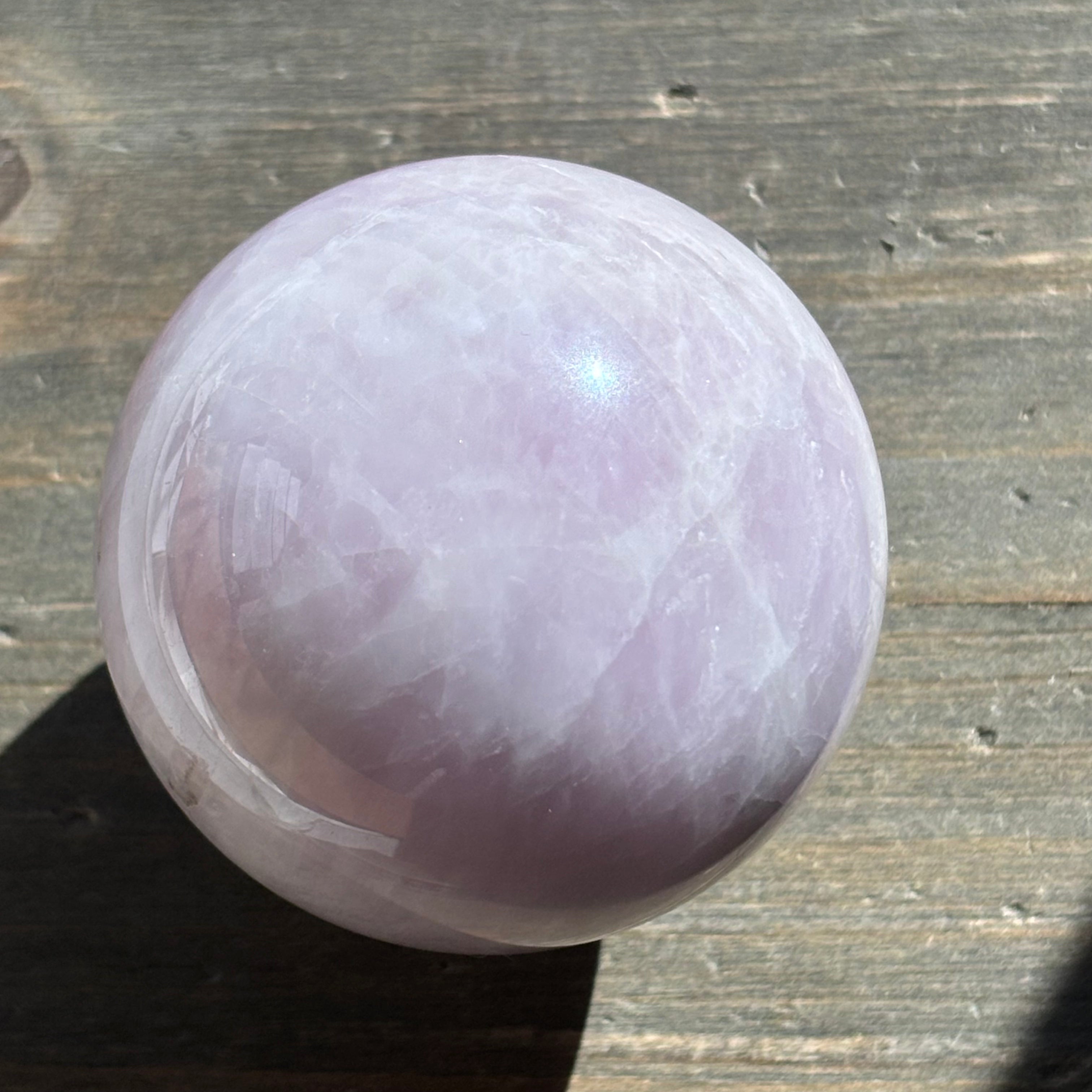Pink Kunzite Sphere - 002