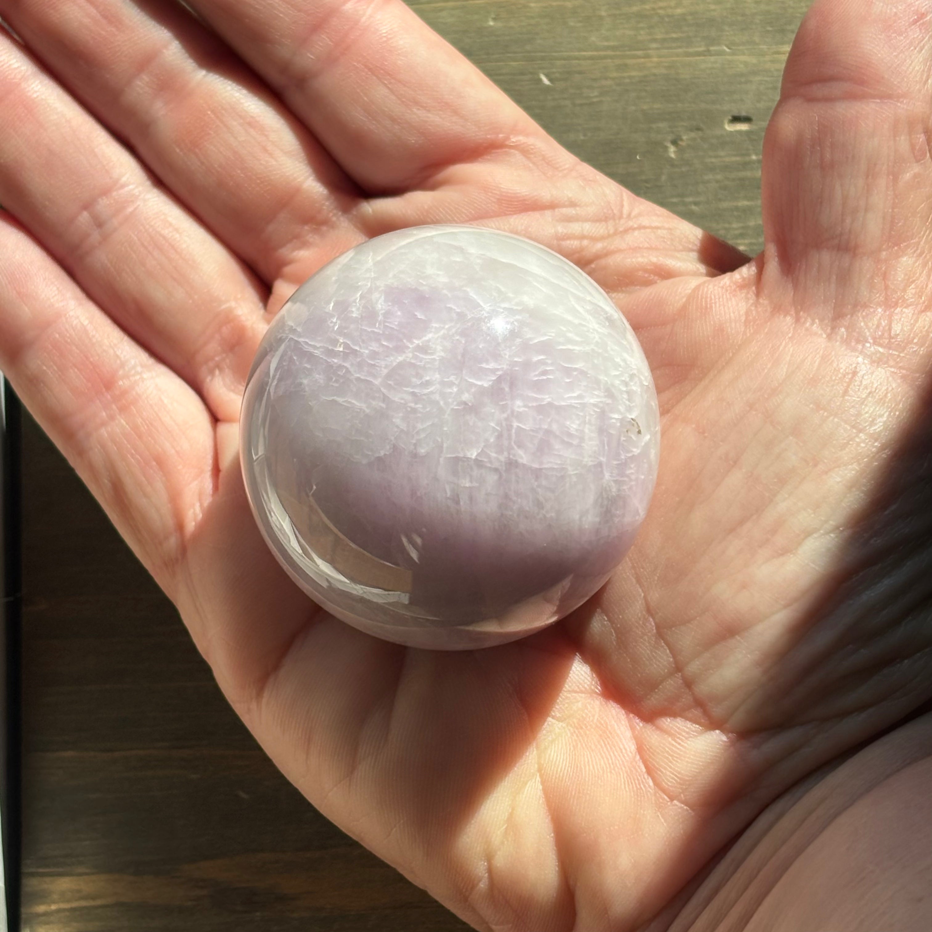Pink Kunzite Sphere - 002