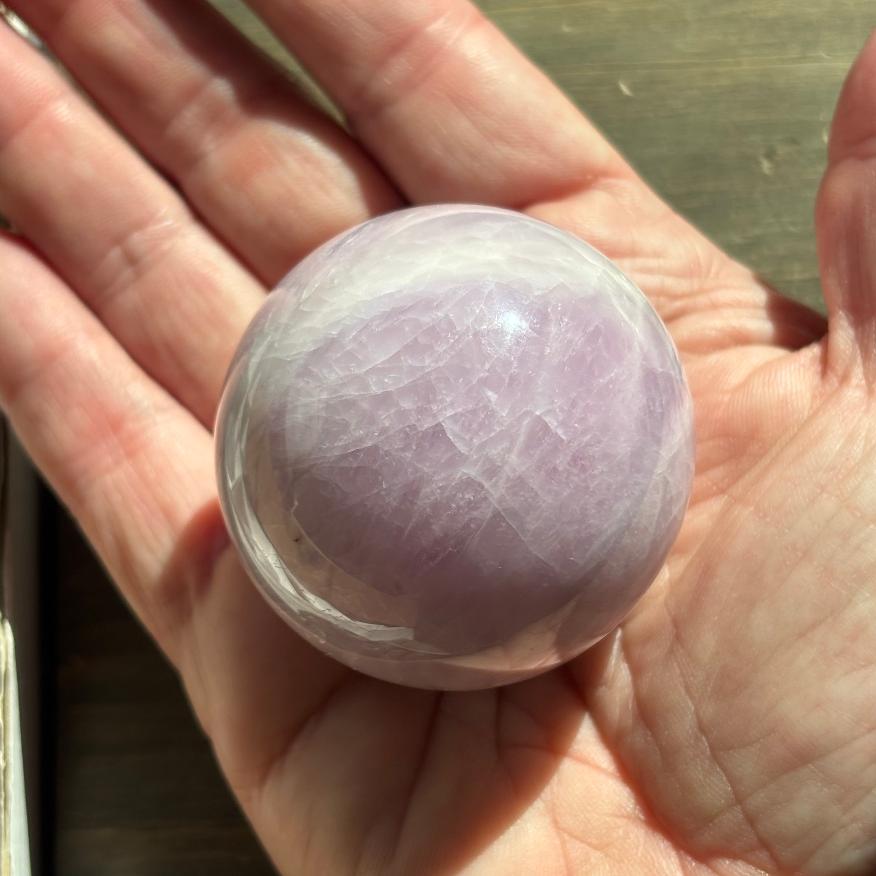 Pink Kunzite Sphere - 003