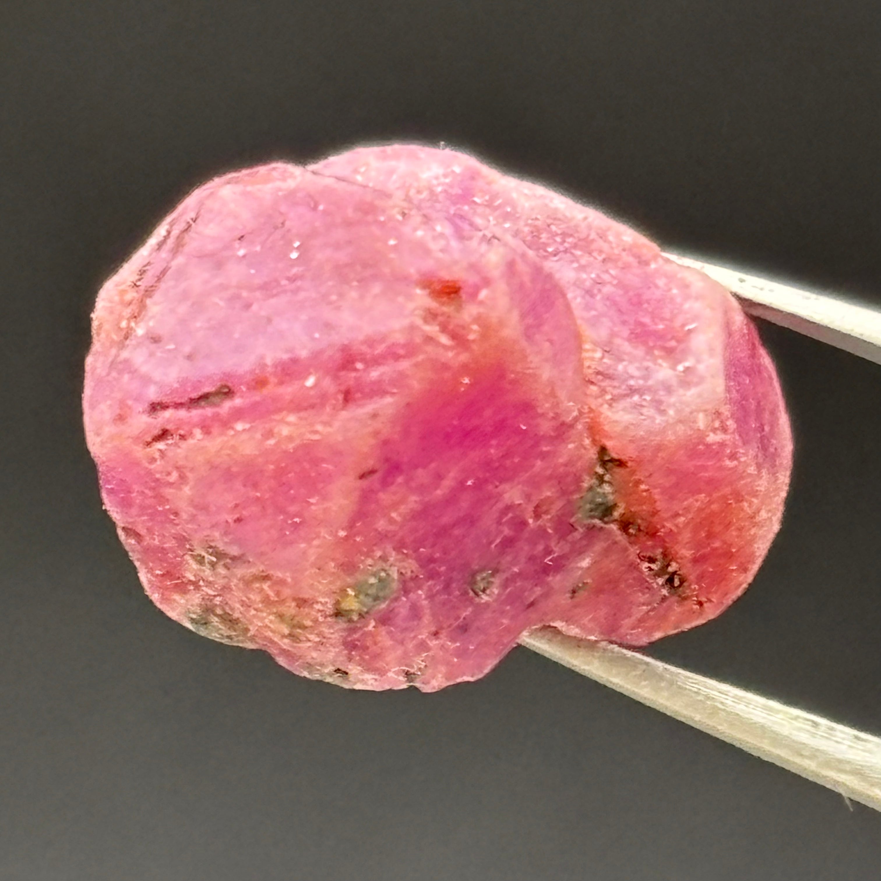 Natural Fluorescent Ruby Crystal - 102