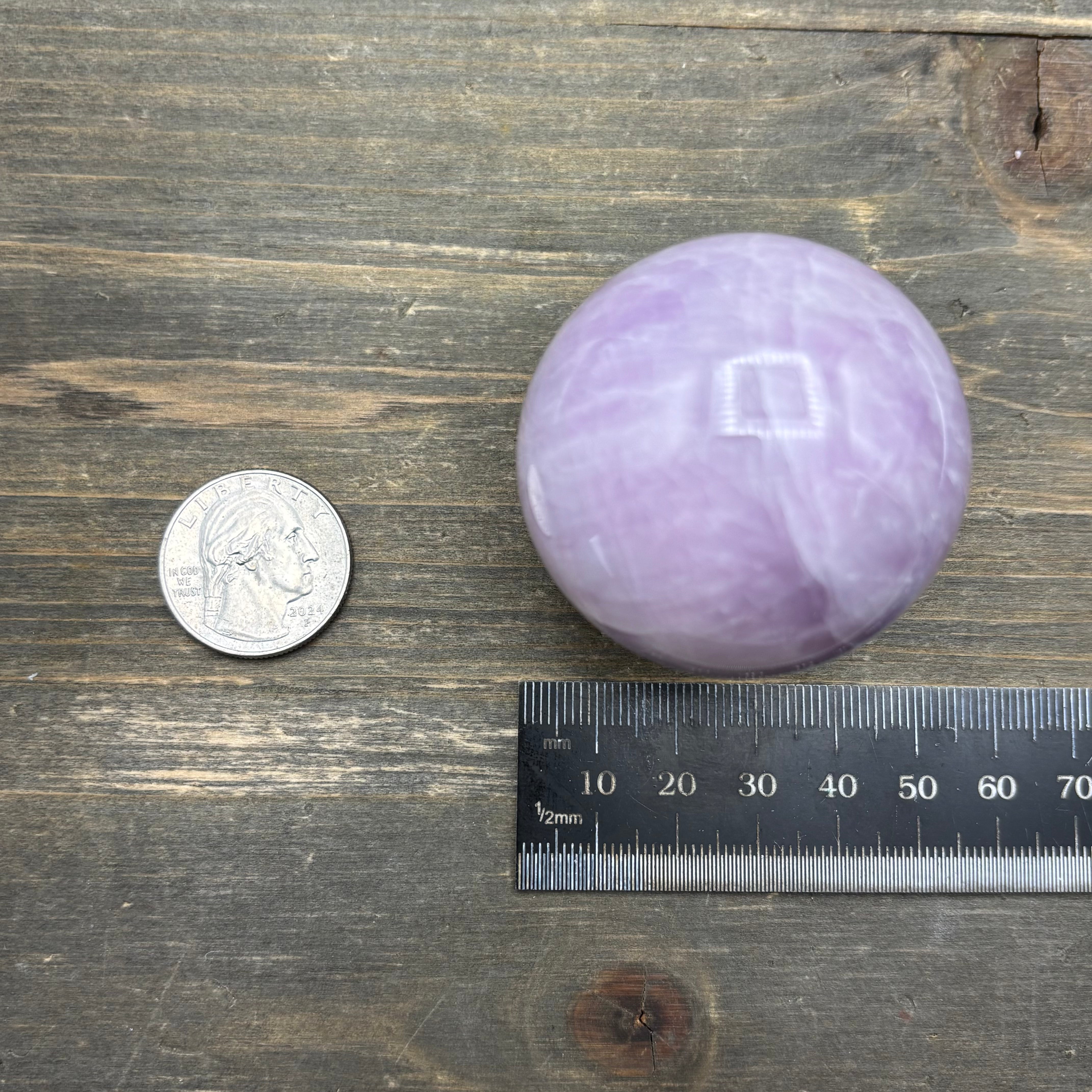 Pink Kunzite Sphere - 001
