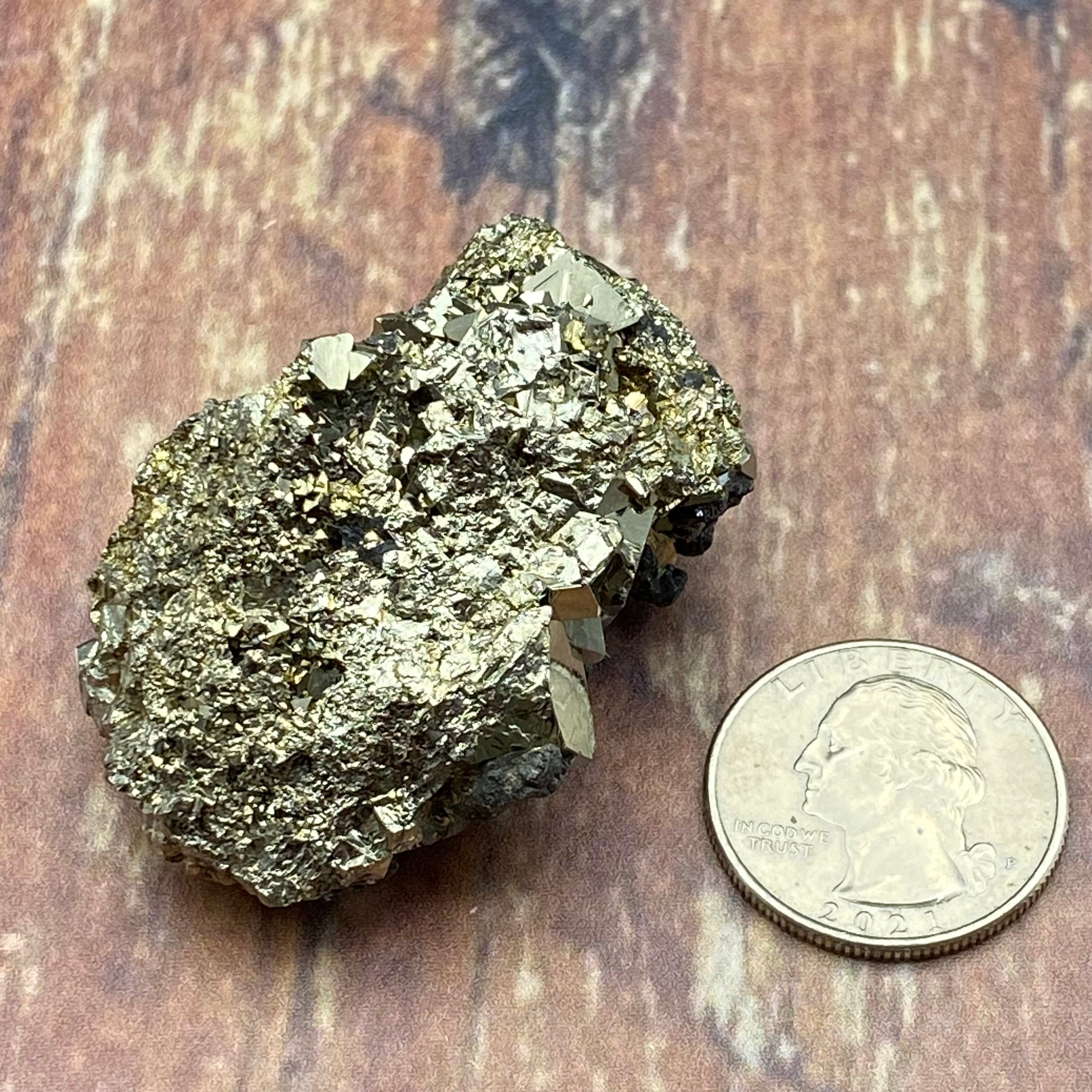 Peruvian Pyrite Crystal - 034