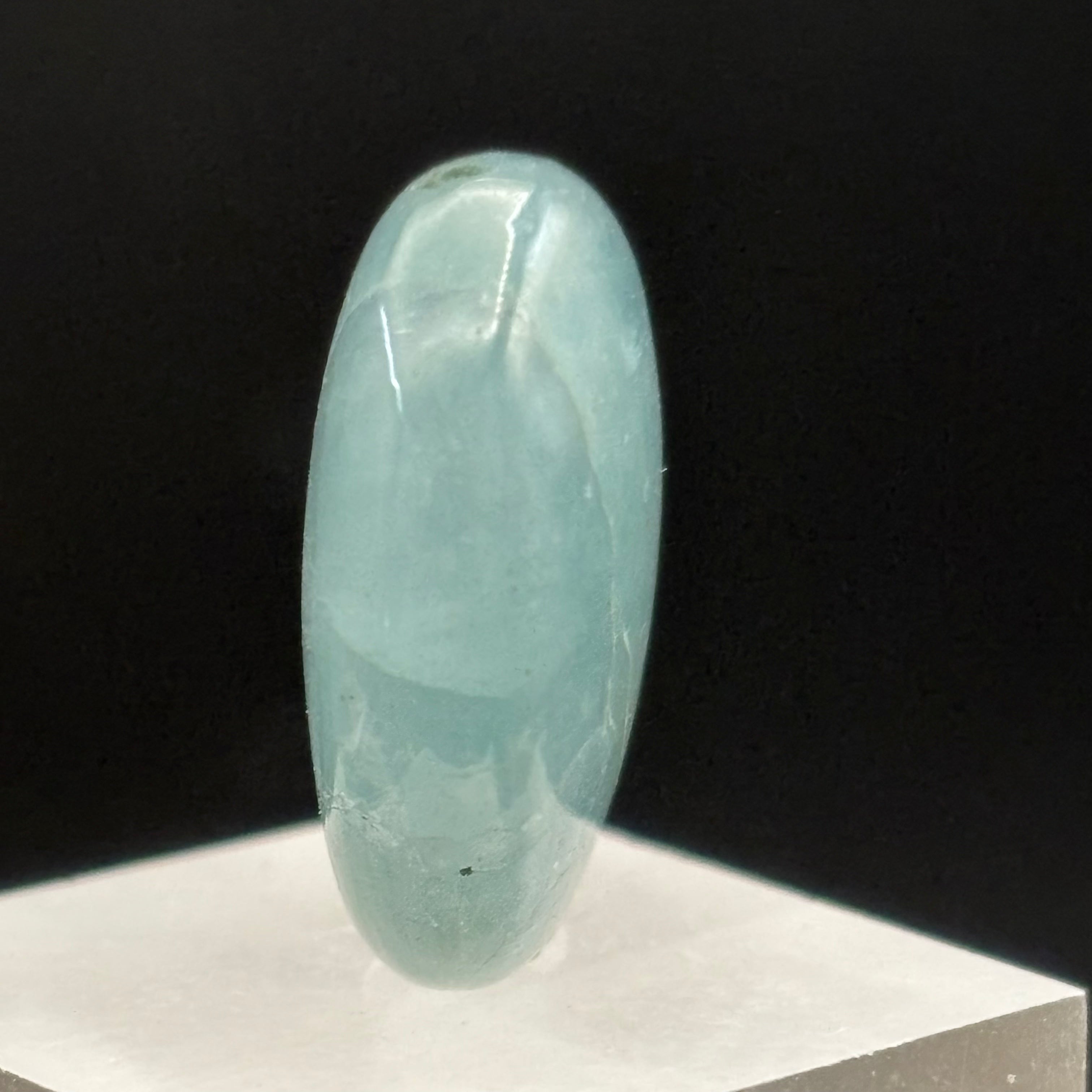 Aquamarine Magic Oval - 017