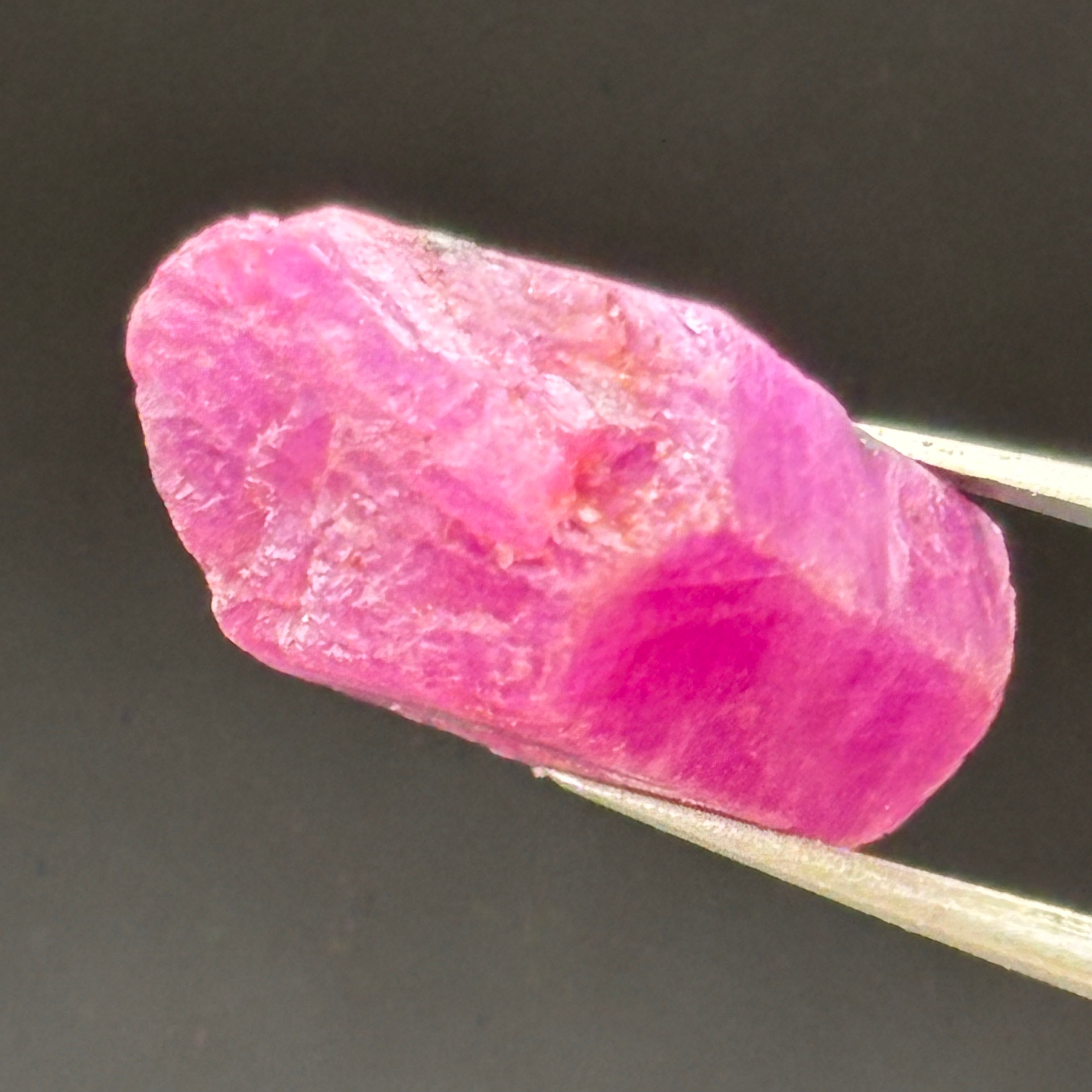 Natural Fluorescent Ruby Crystal - 110
