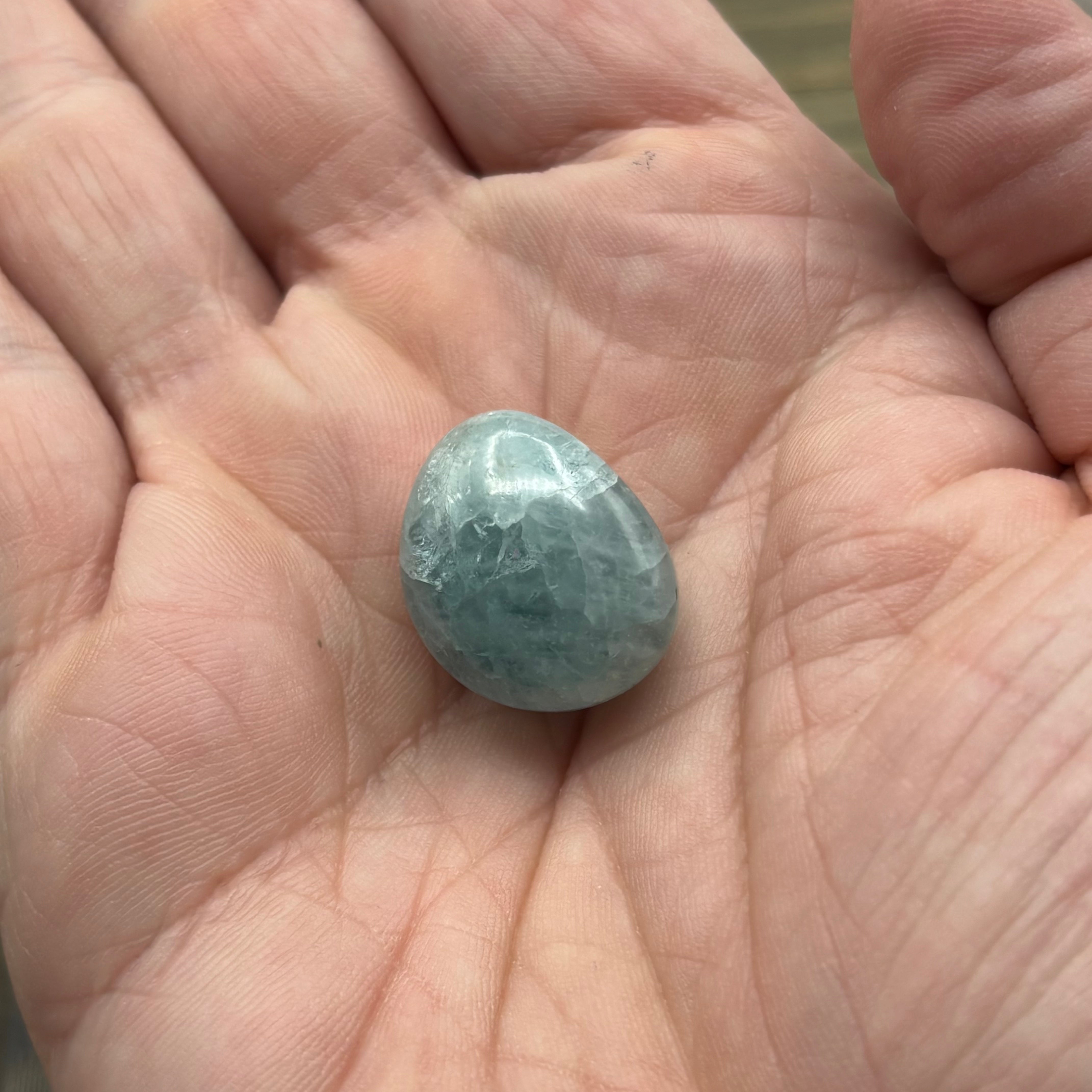 Aquamarine Magic Oval - 021