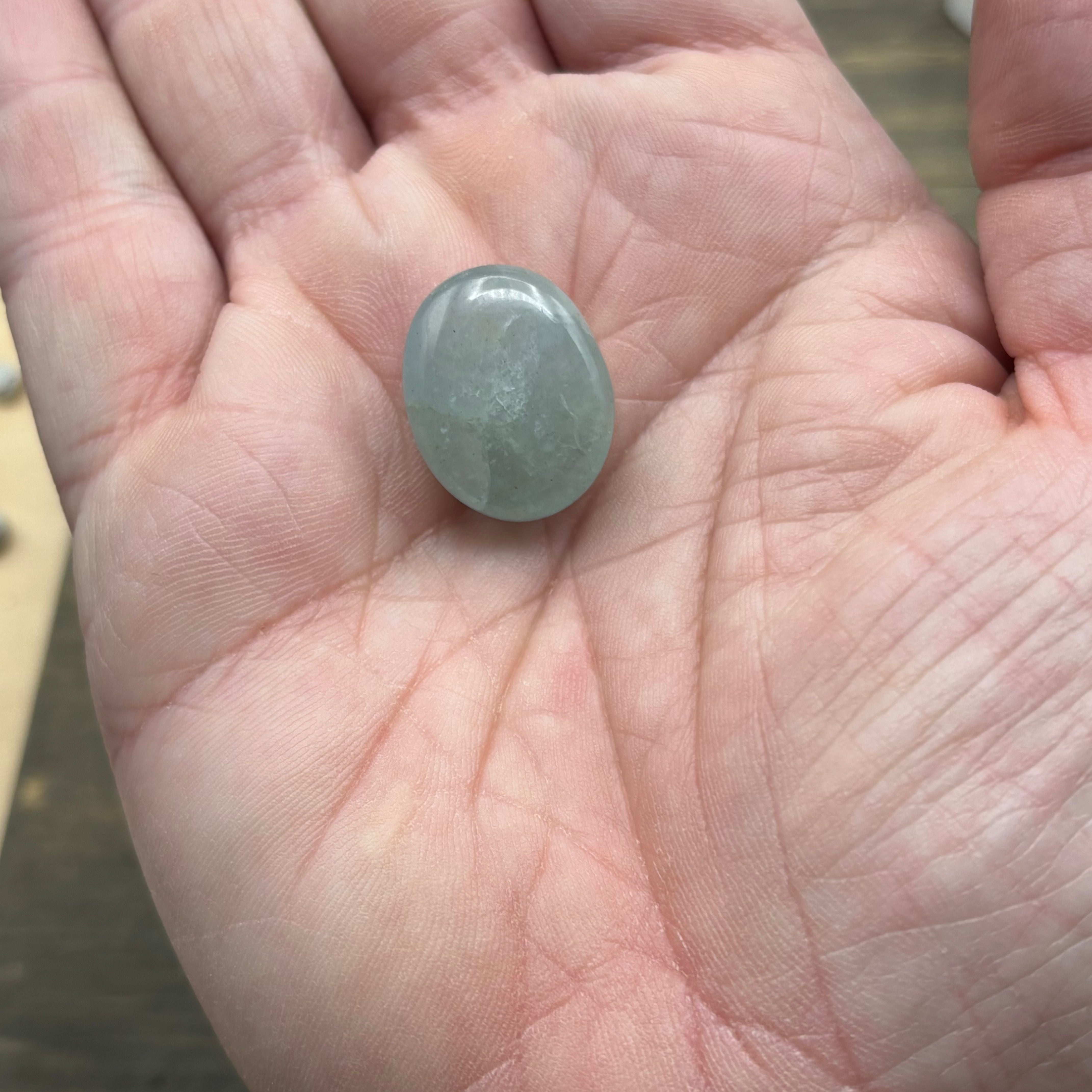 Aquamarine Magic Oval - 023
