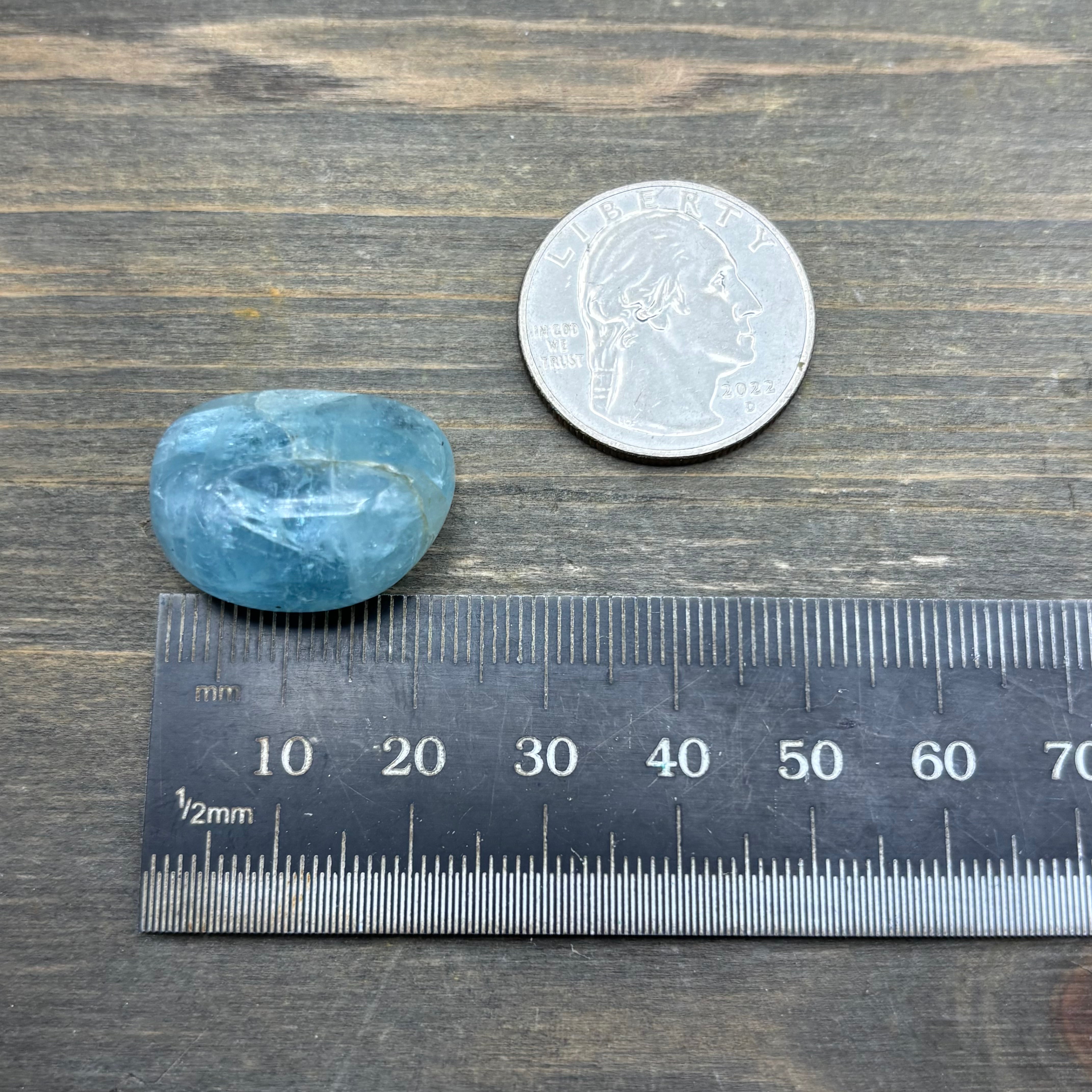 Aquamarine Magic Oval - 024