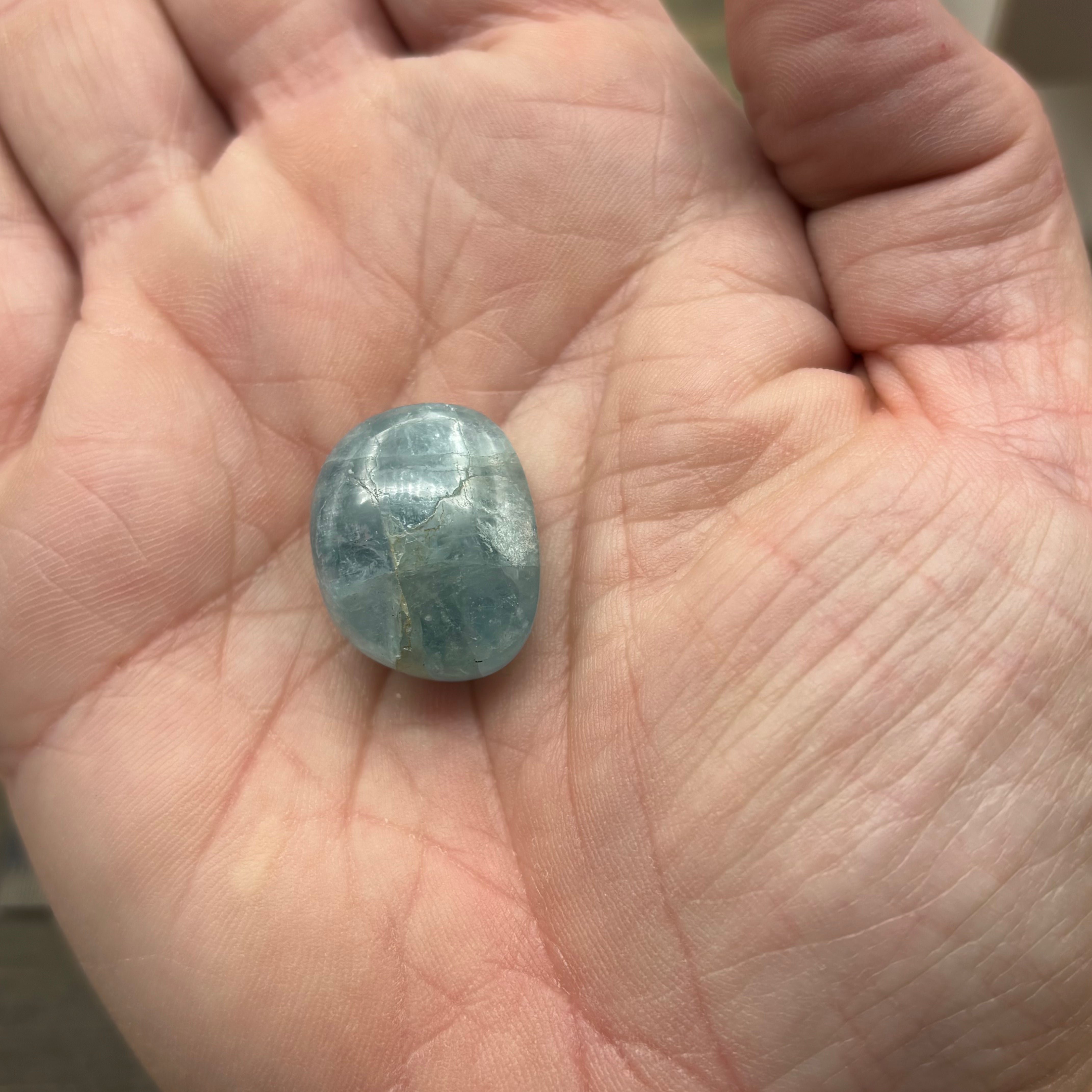 Aquamarine Magic Oval - 024
