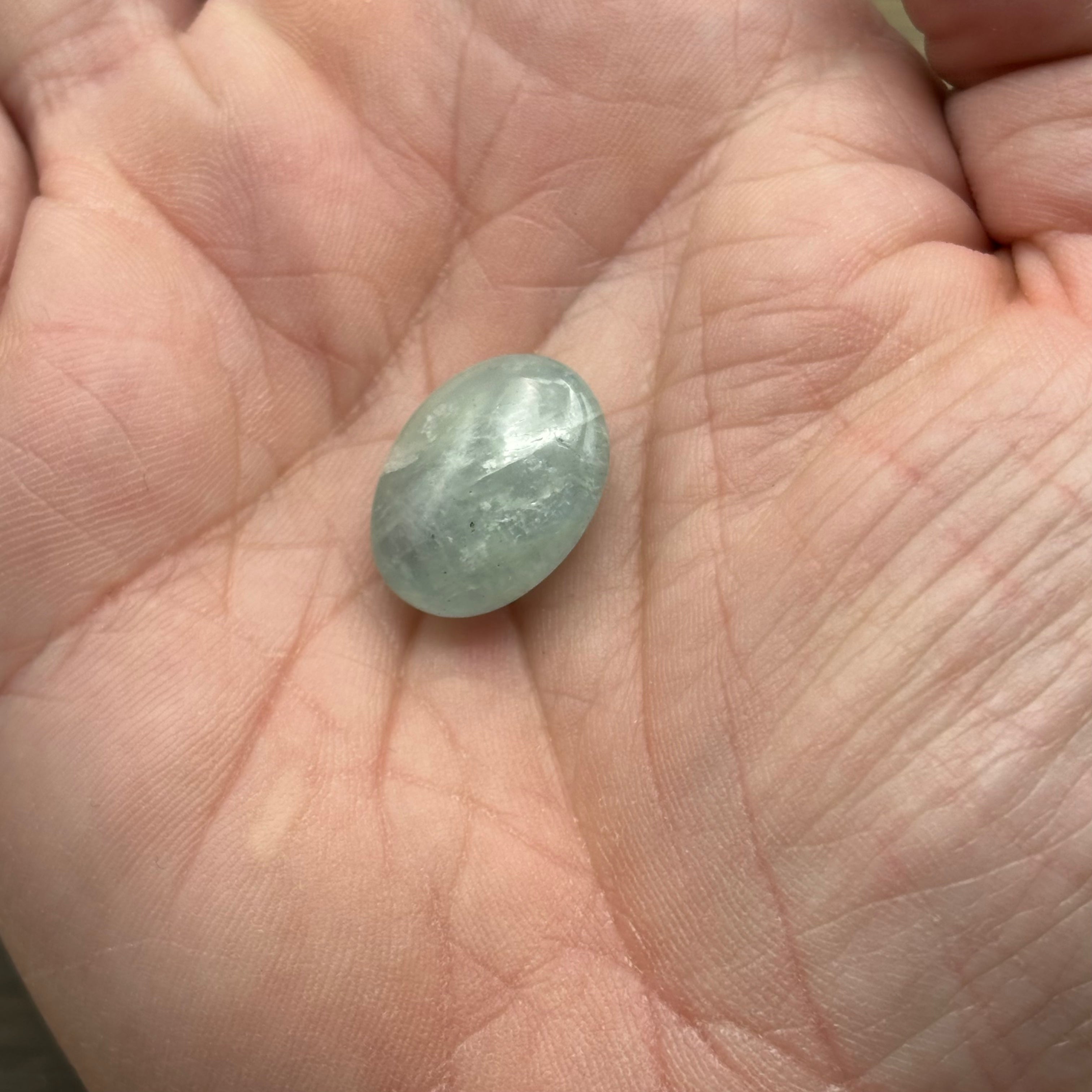 Aquamarine Magic Oval - 028