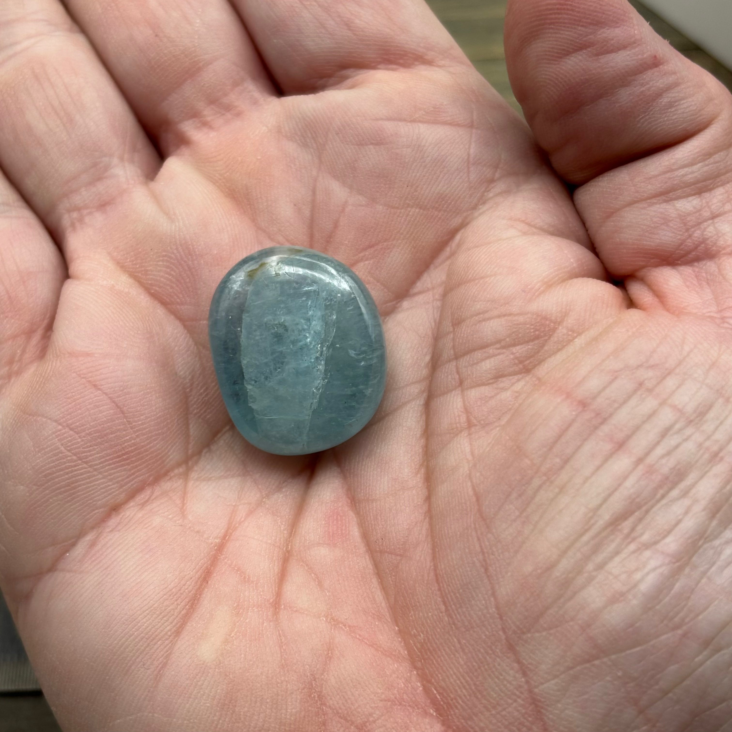 Aquamarine Magic Oval - 029