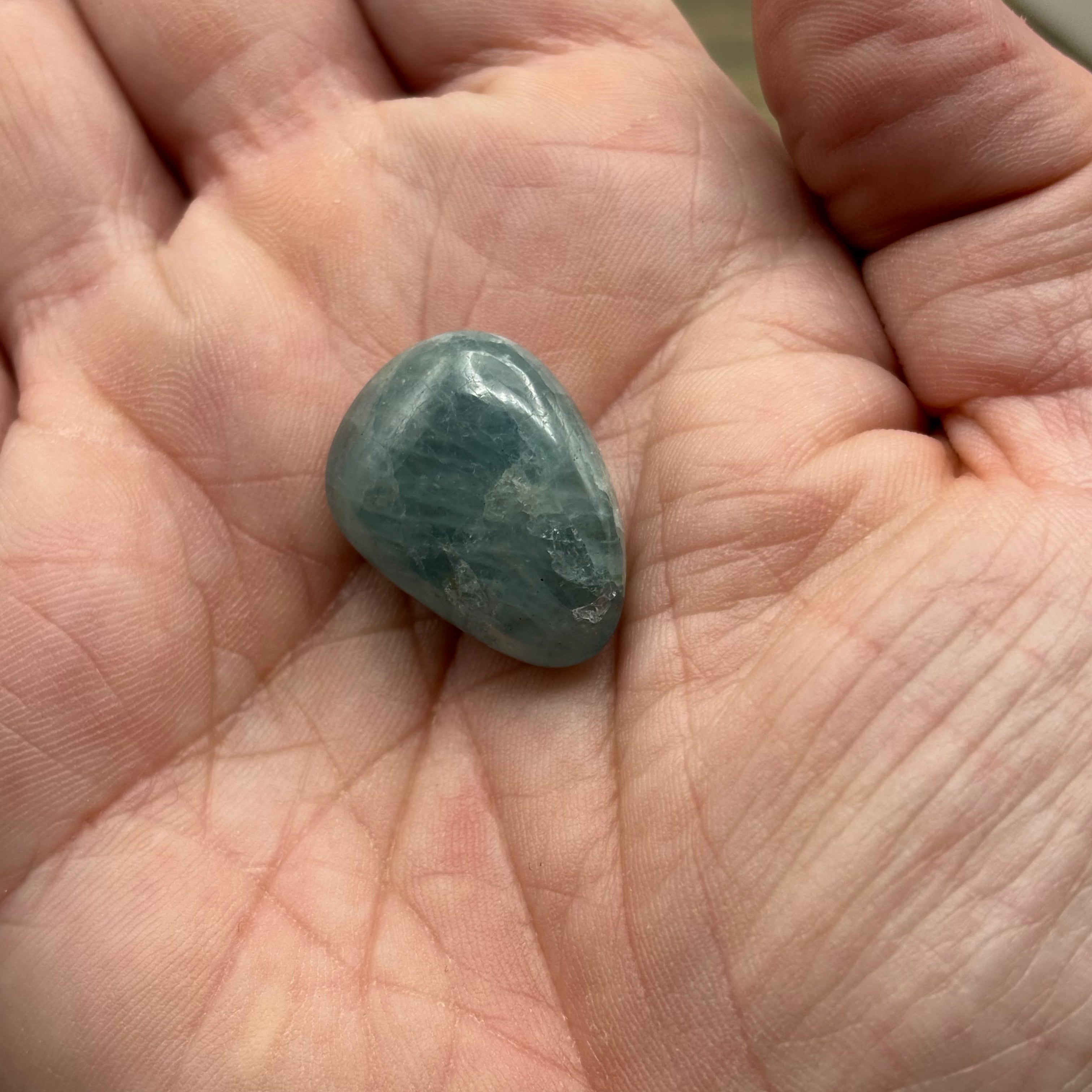 Aquamarine Magic Oval - 030