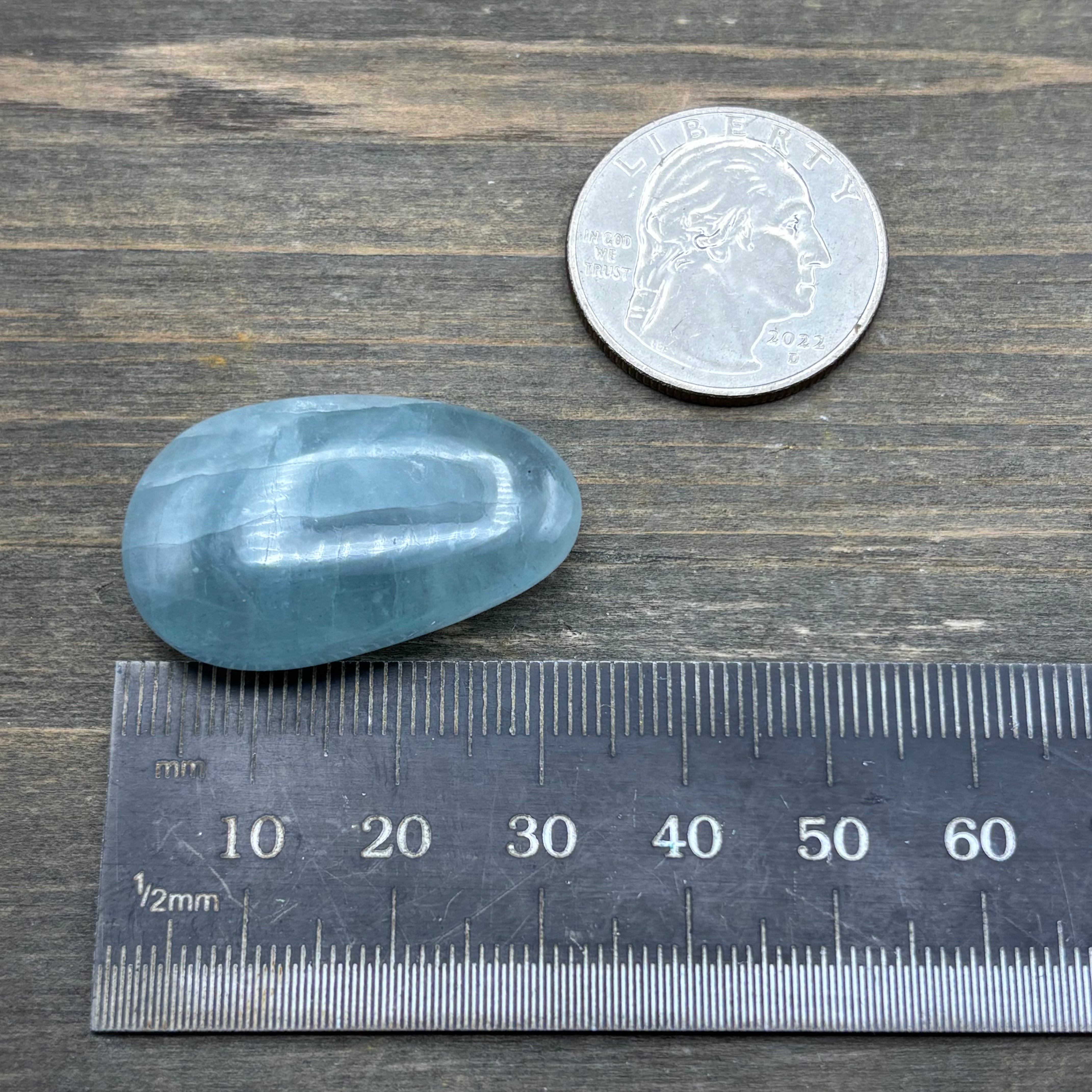 Aquamarine Magic Oval - 031