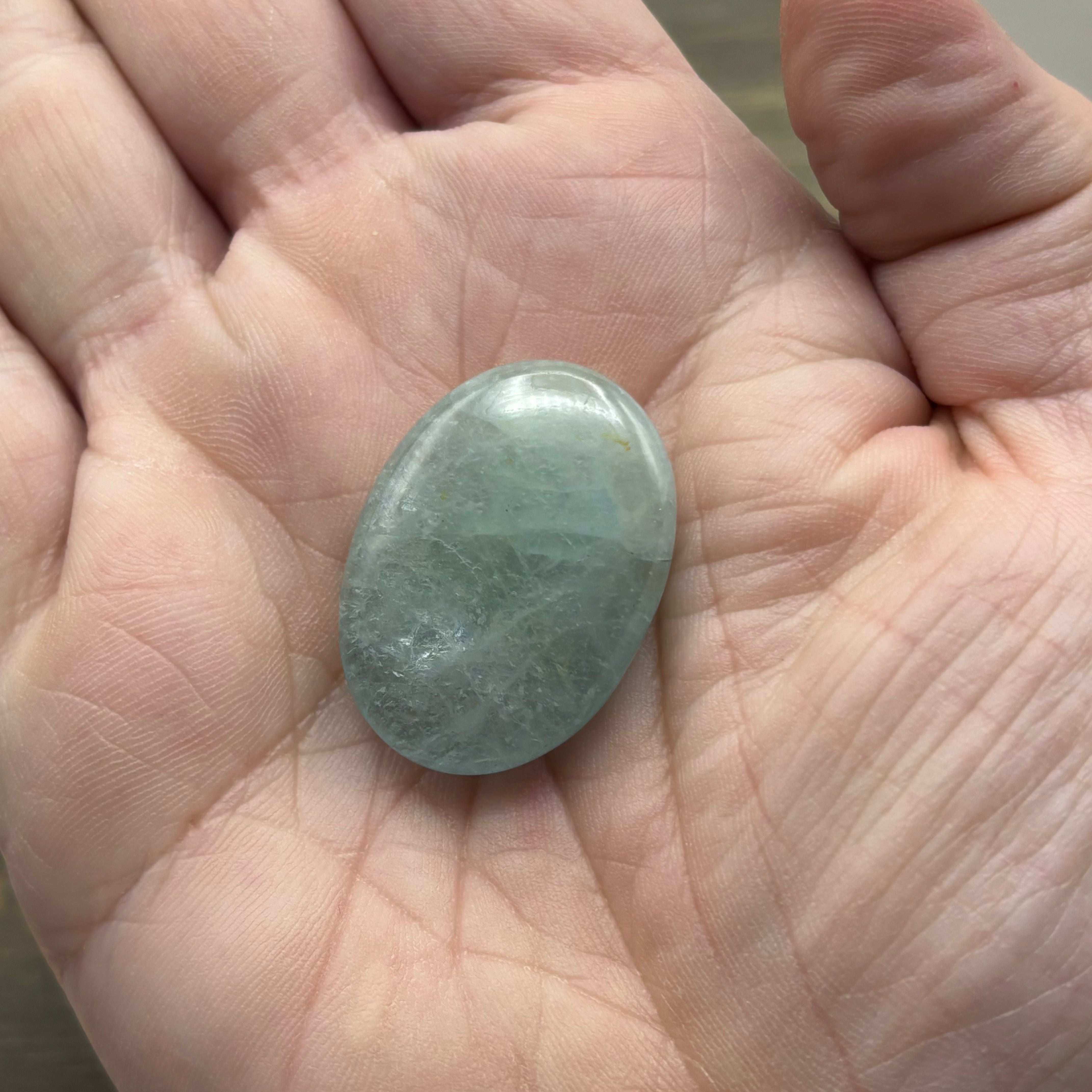 Aquamarine Magic Oval - 033