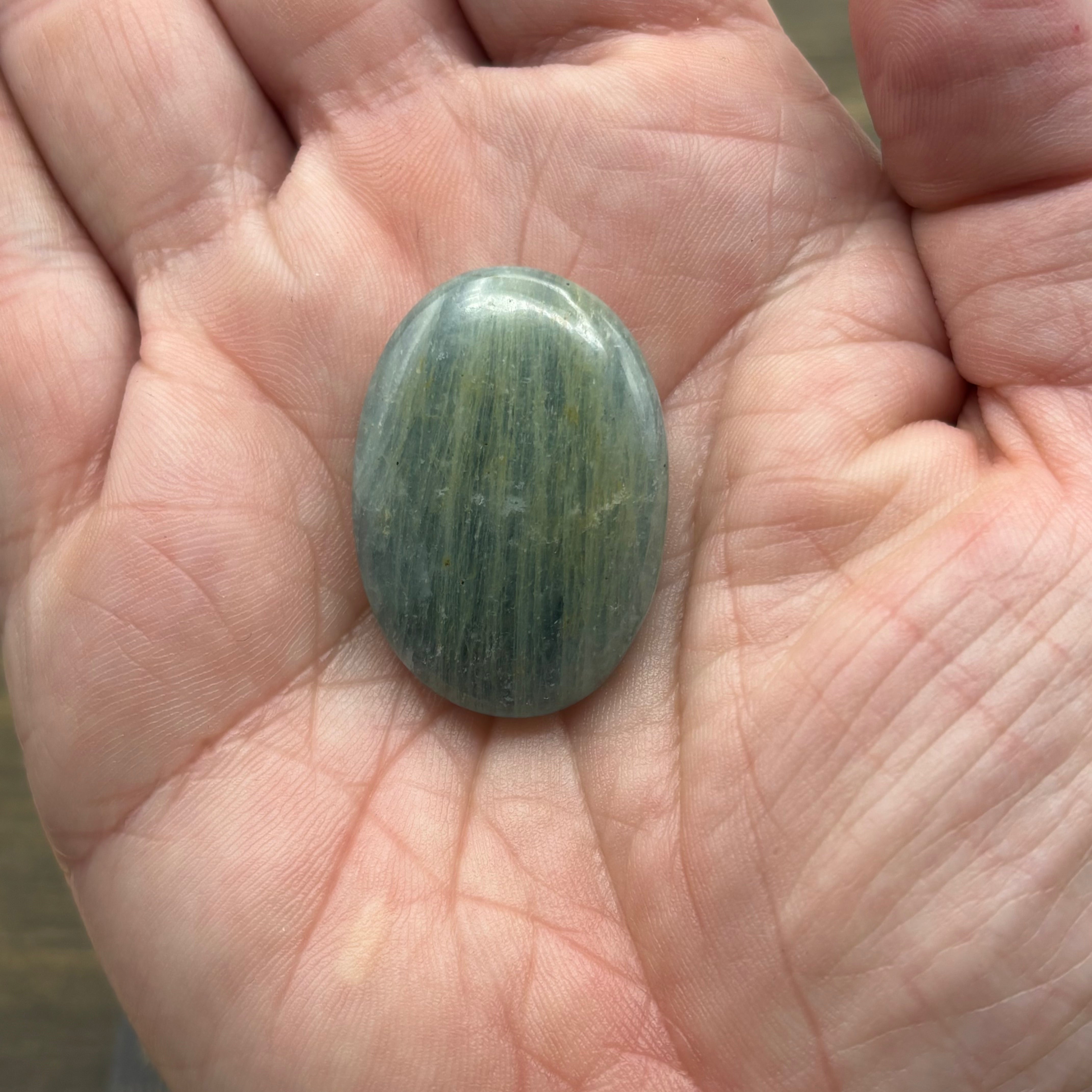 Aquamarine Magic Oval - 035