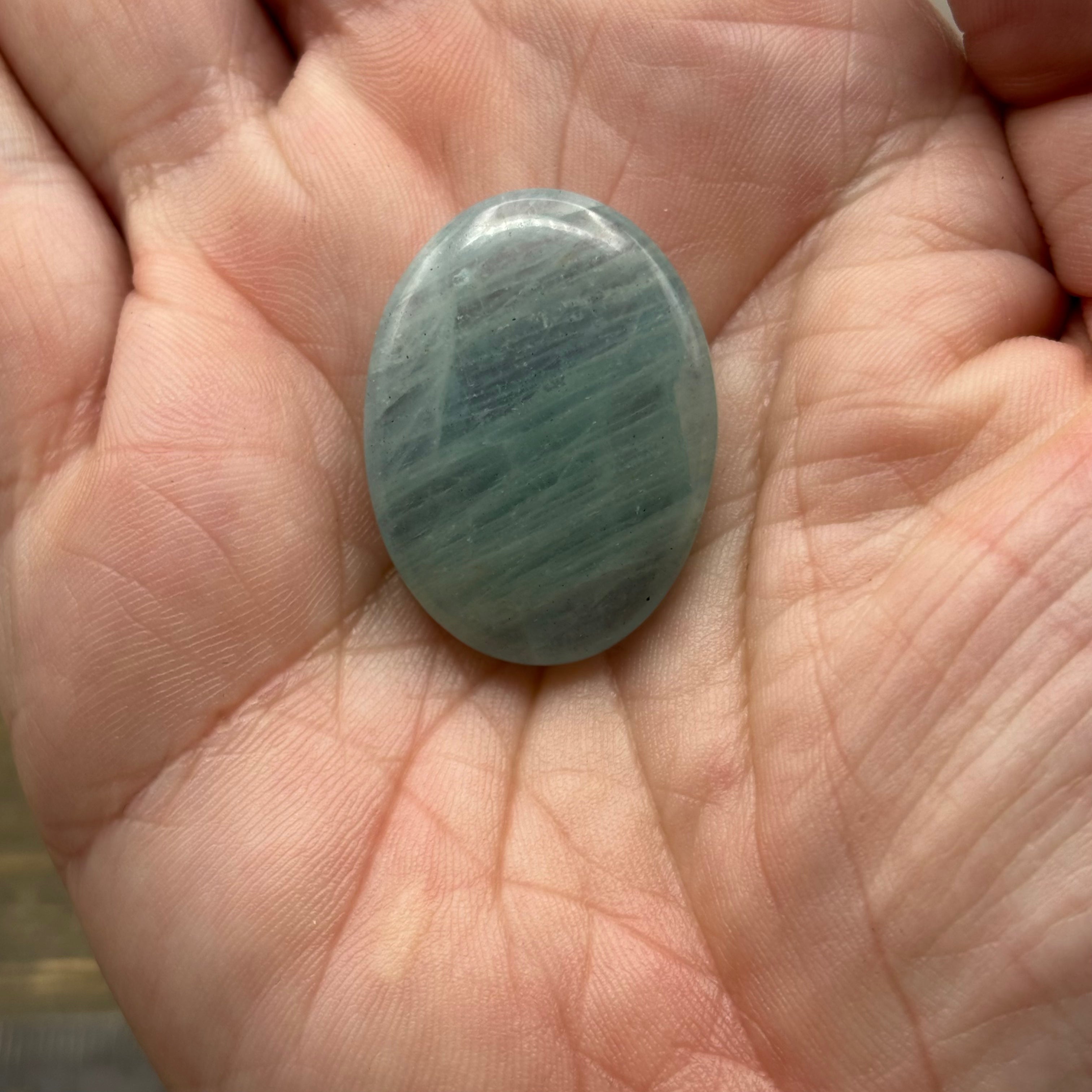 Aquamarine Magic Oval - 038