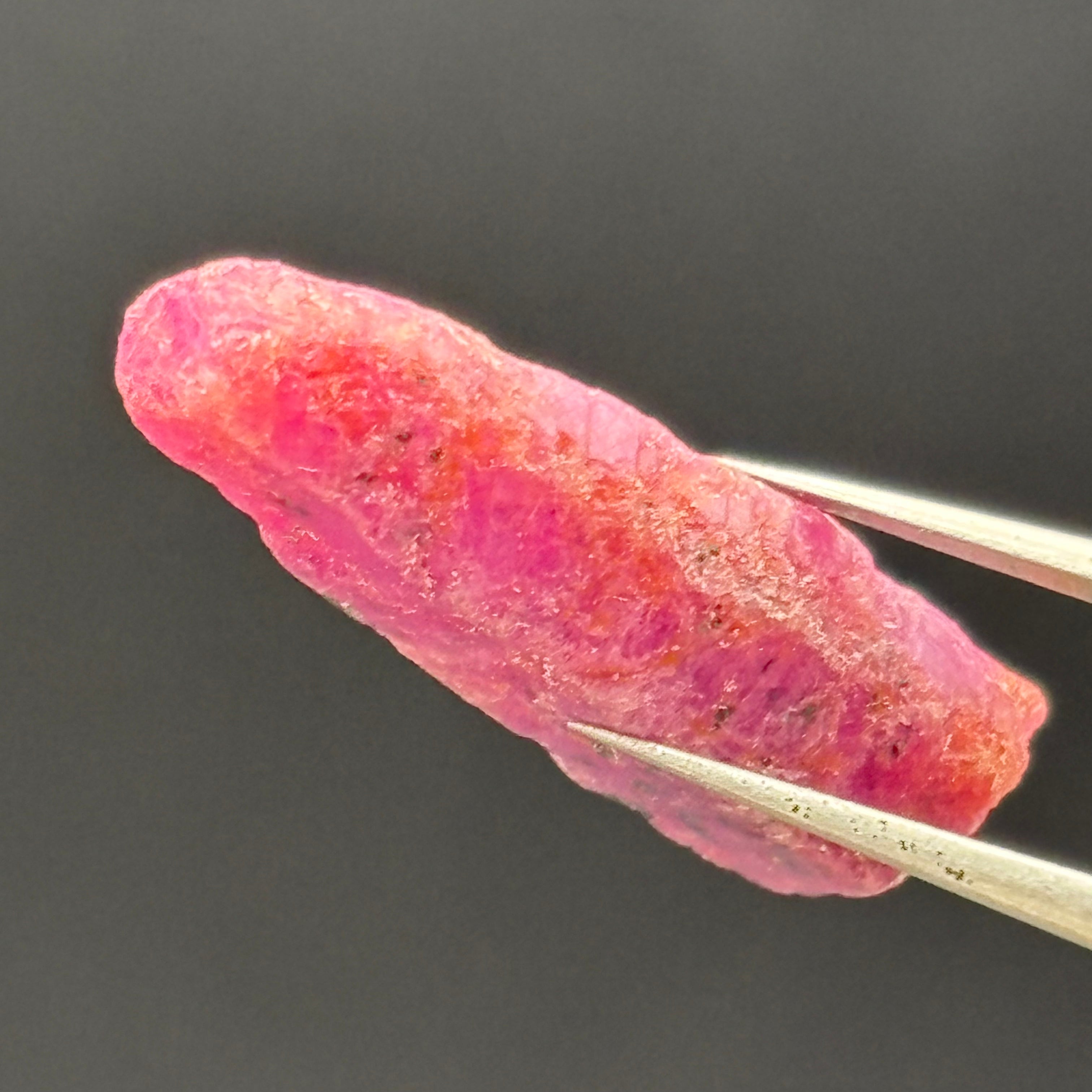 Natural Fluorescent Ruby Crystal - 128