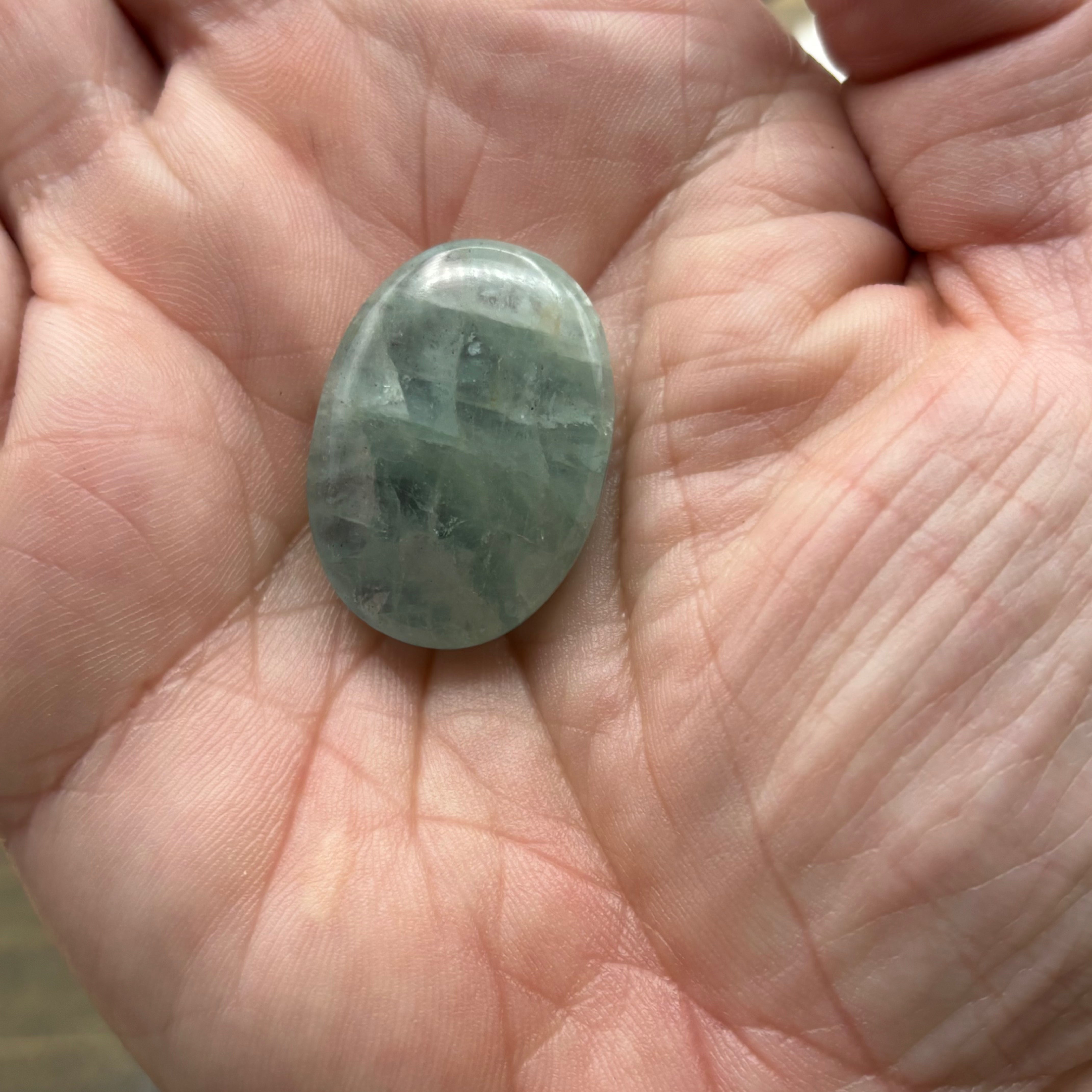 Aquamarine Magic Oval - 040