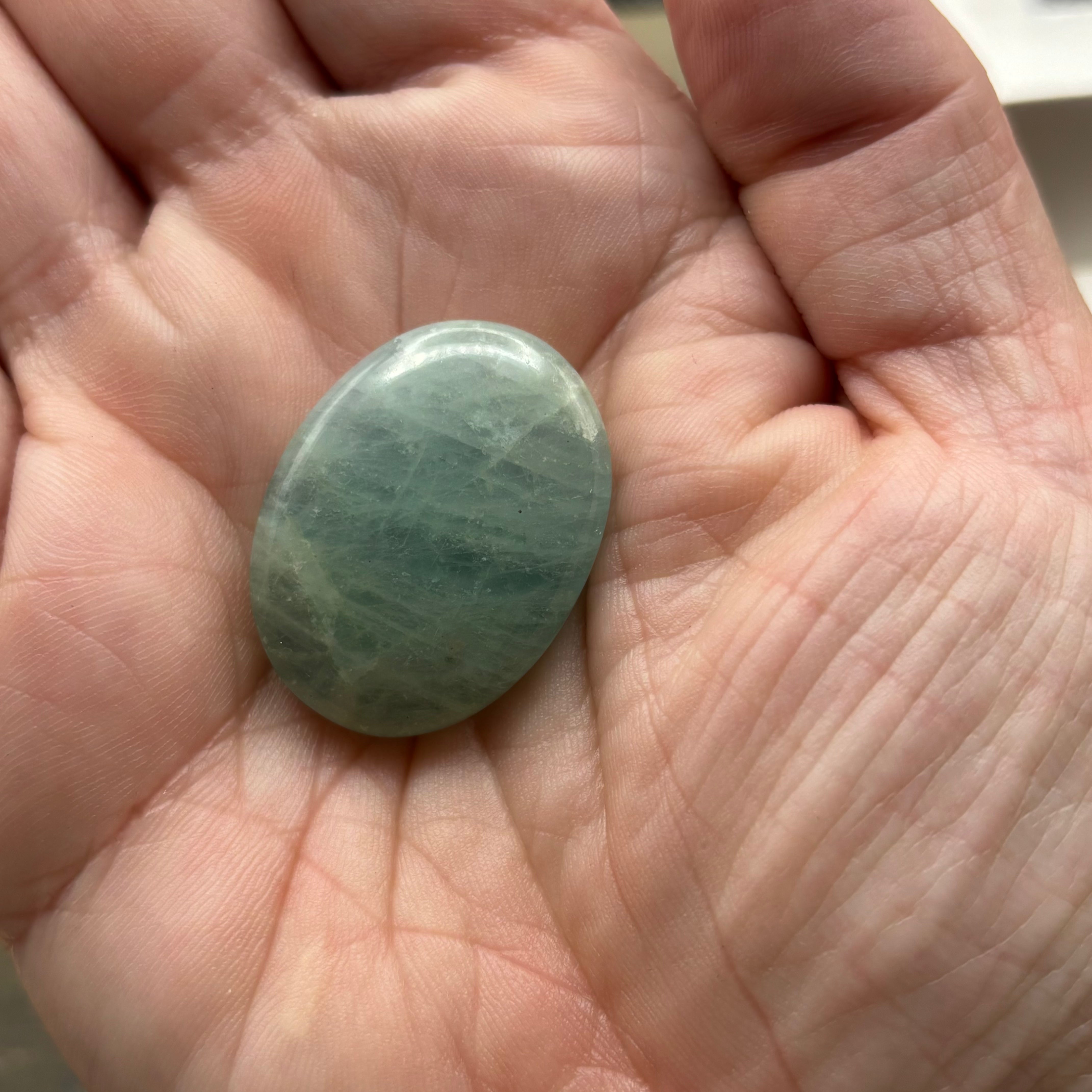 Aquamarine Magic Oval - 044
