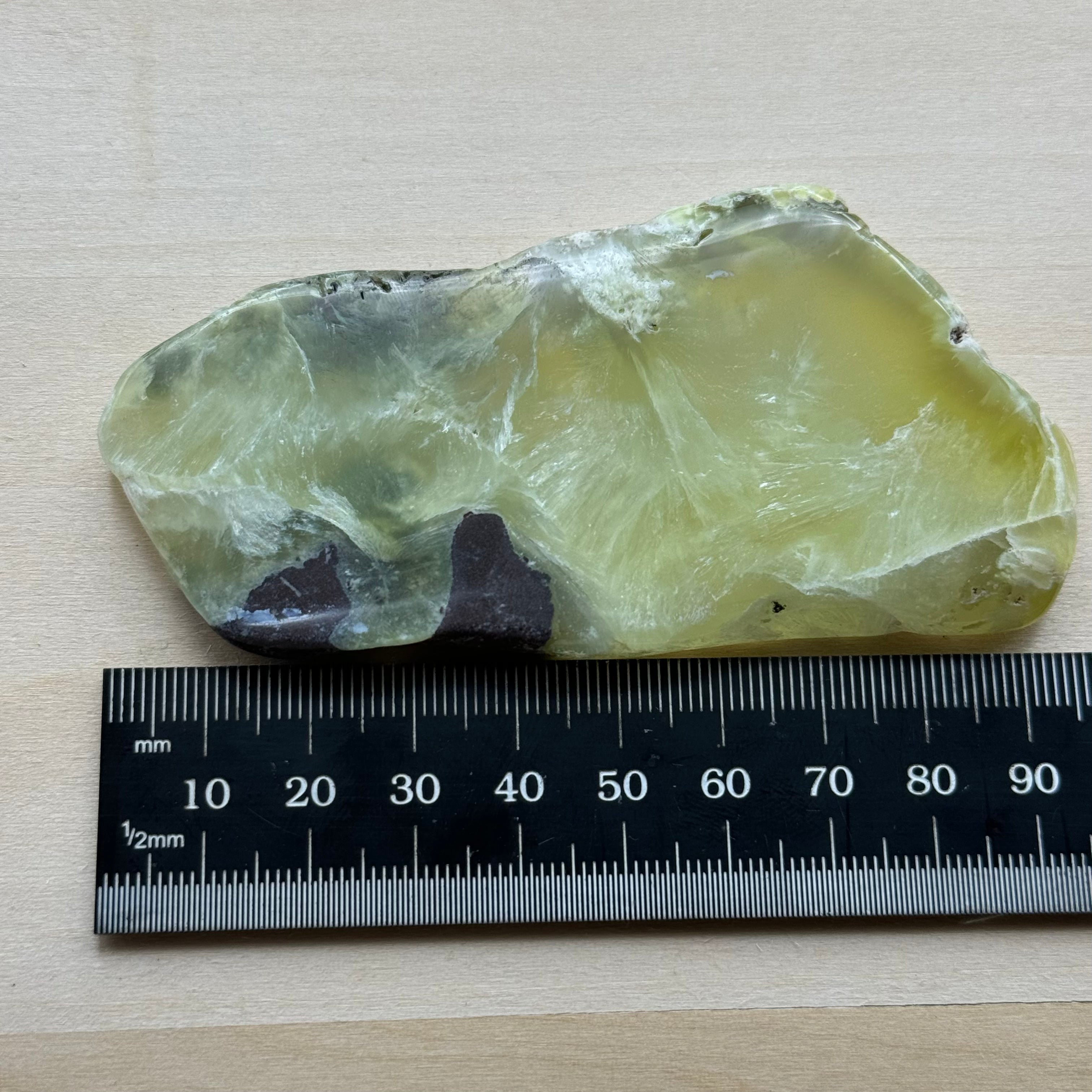 Prehnite, Polished Slab - 012