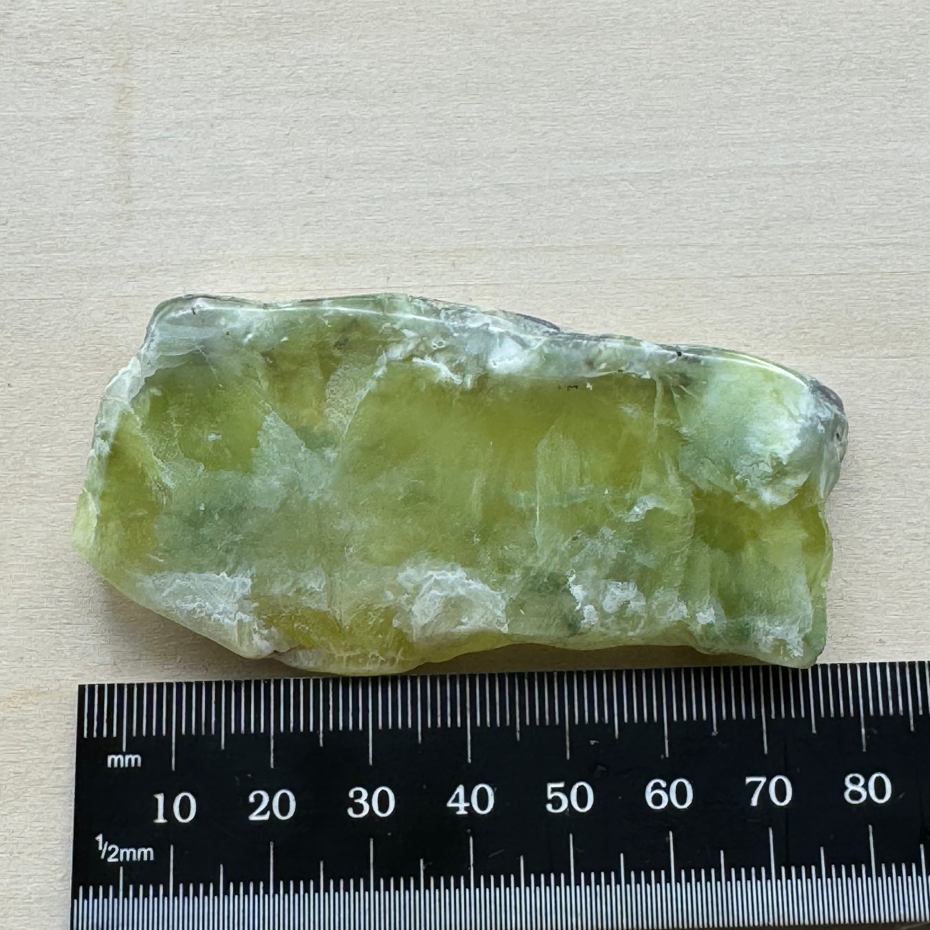 Prehnite, Polished Slab - 013