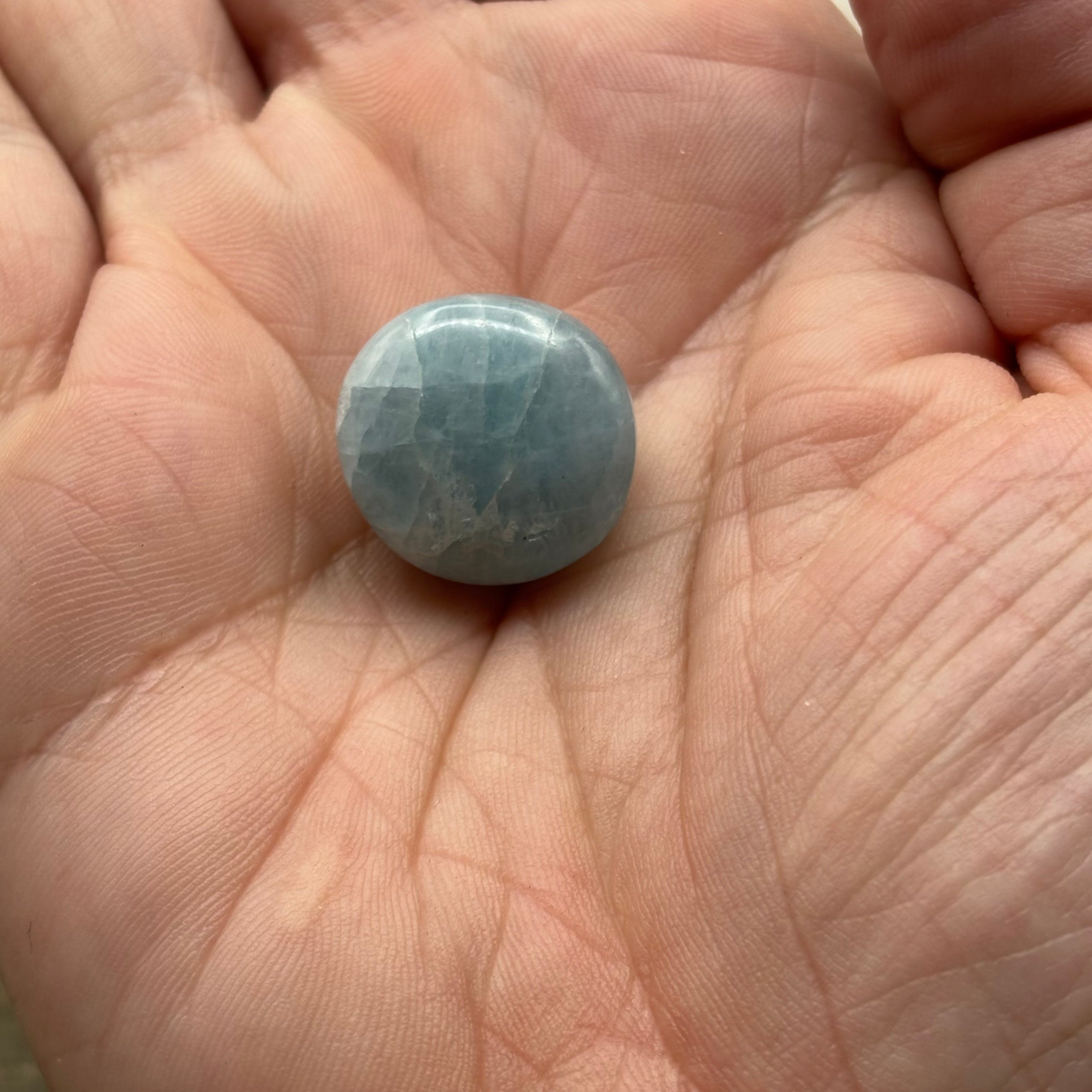 Aquamarine Magic Oval - 048