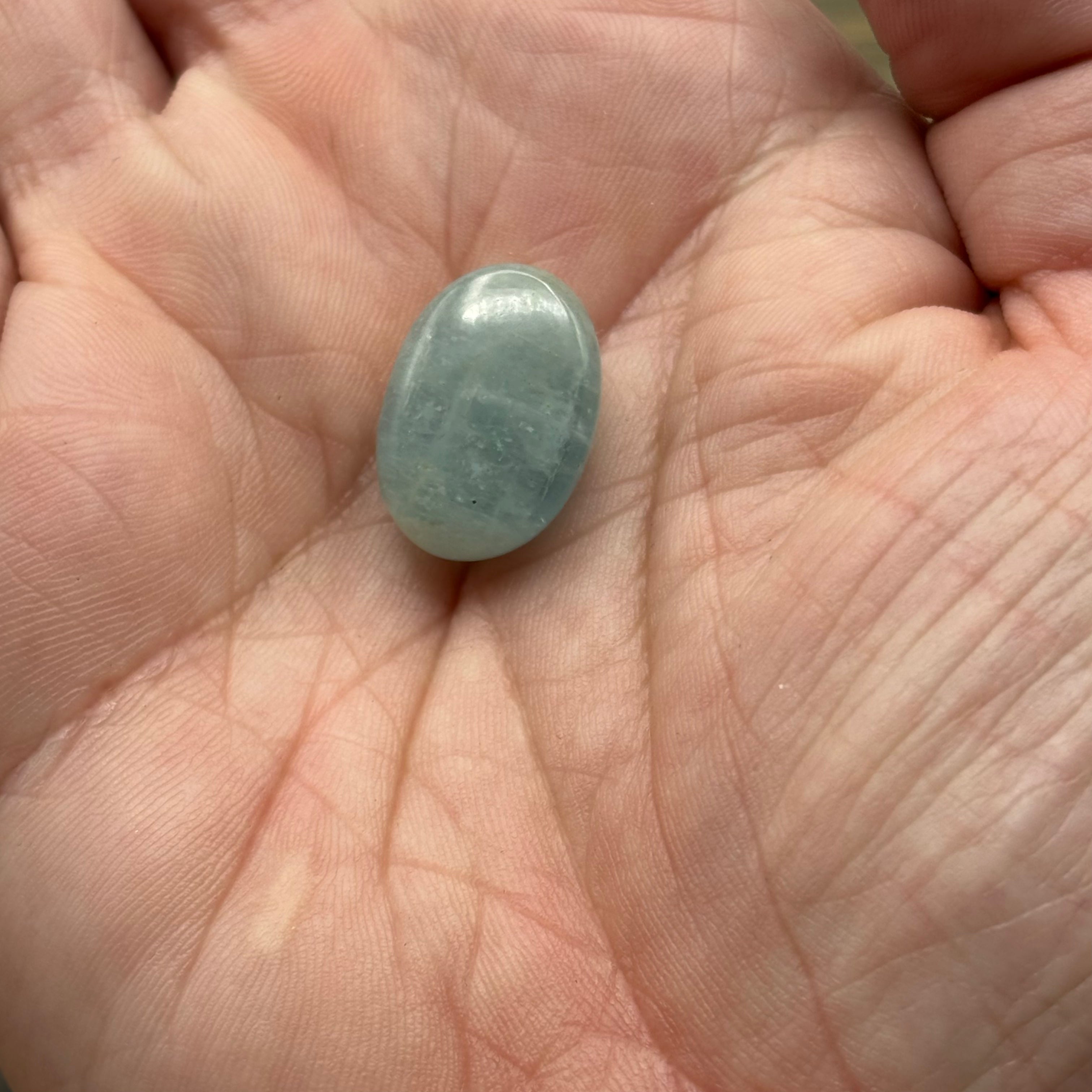 Aquamarine Magic Oval - 049