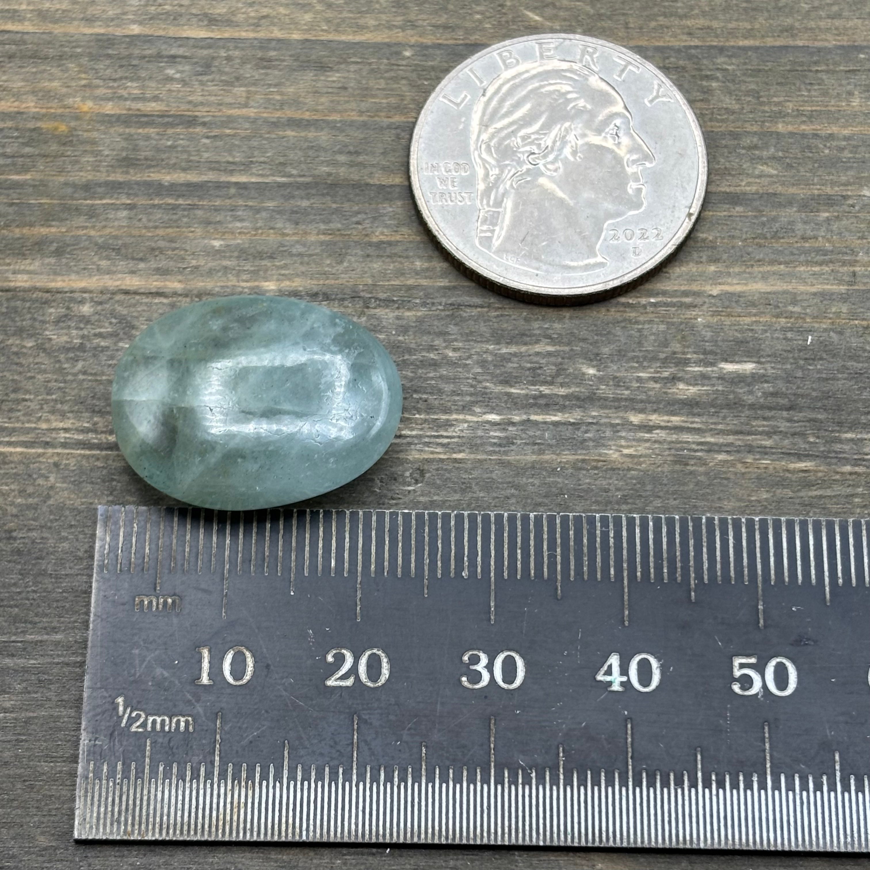 Aquamarine Magic Oval - 050