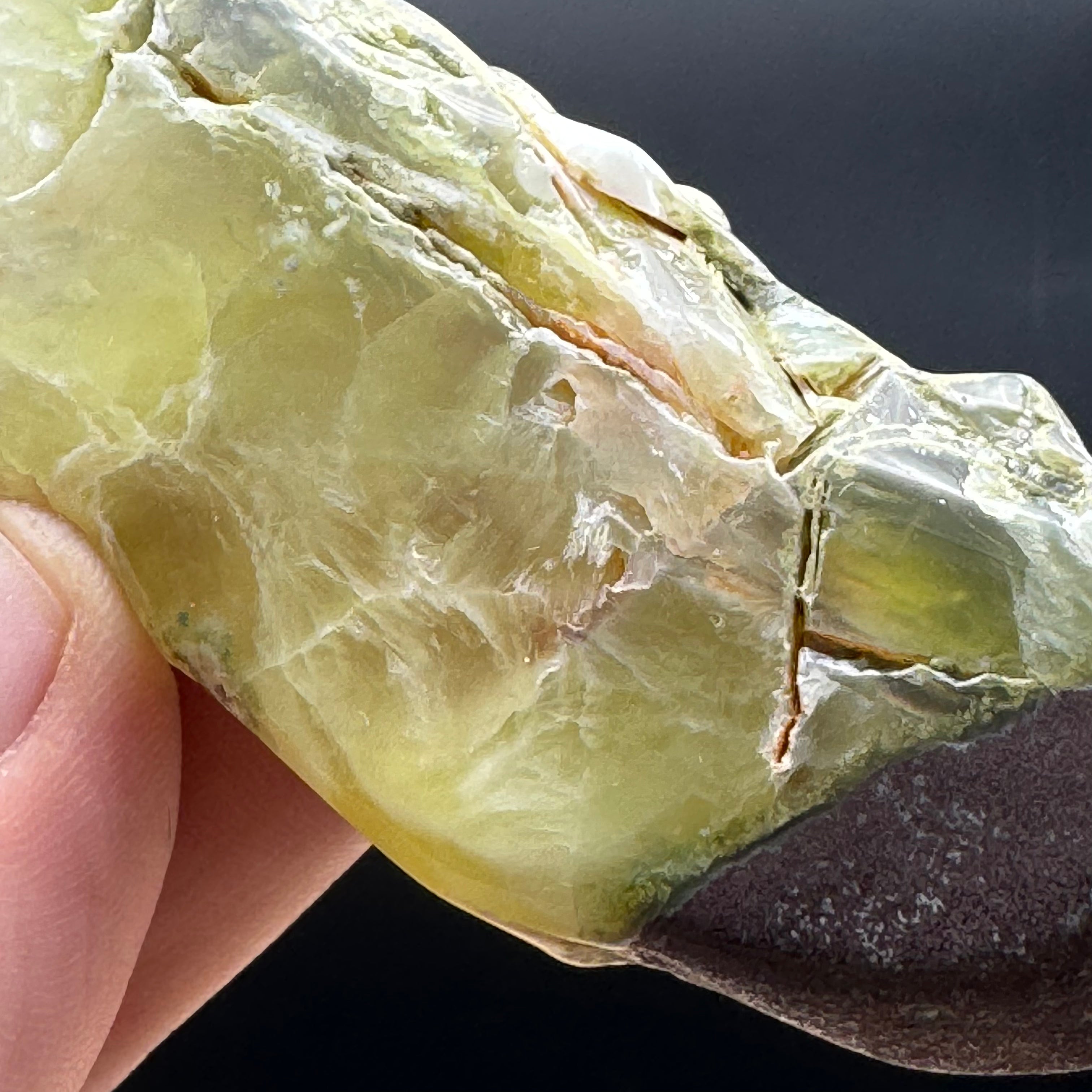 Prehnite, Polished Slab - 021