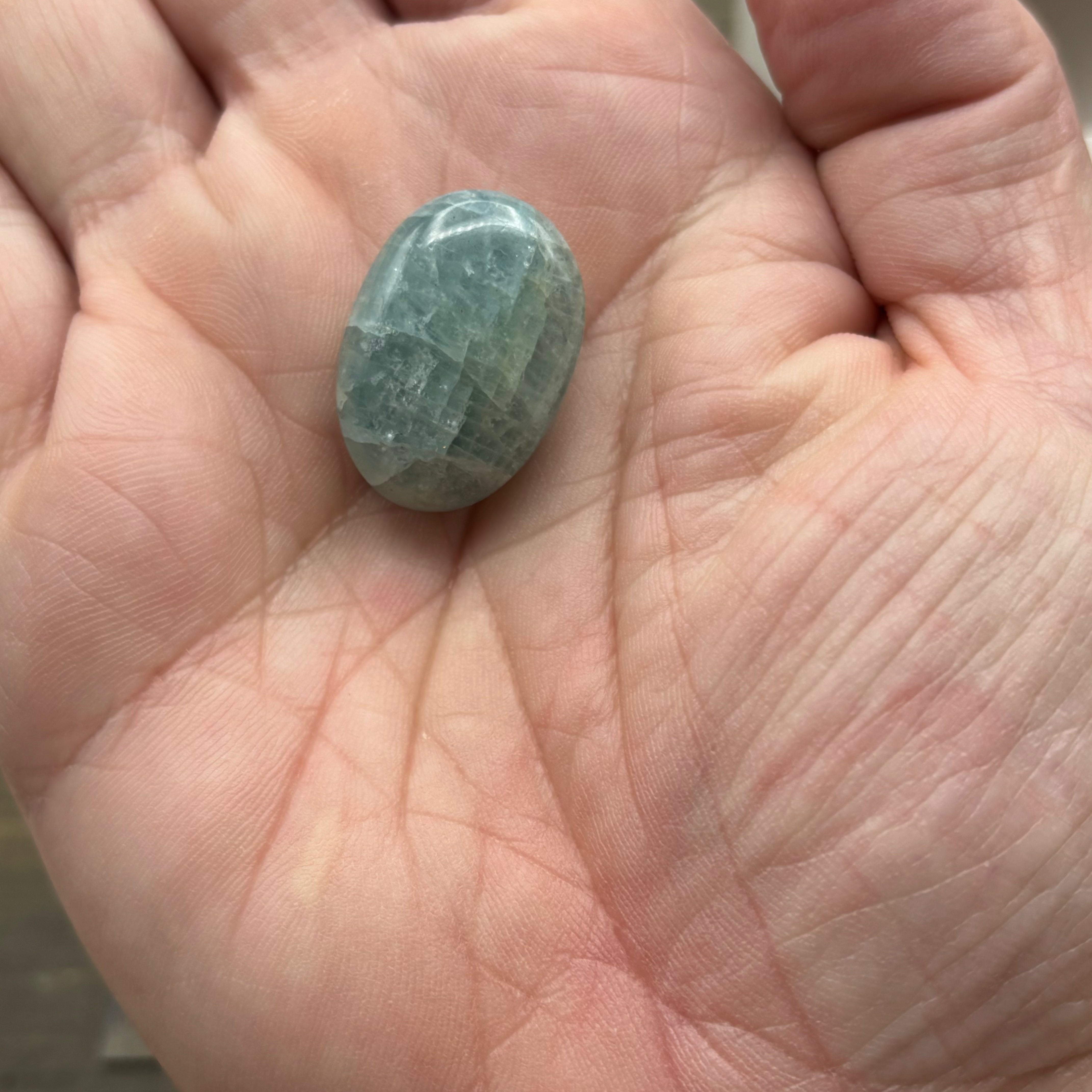 Aquamarine Magic Oval - 055