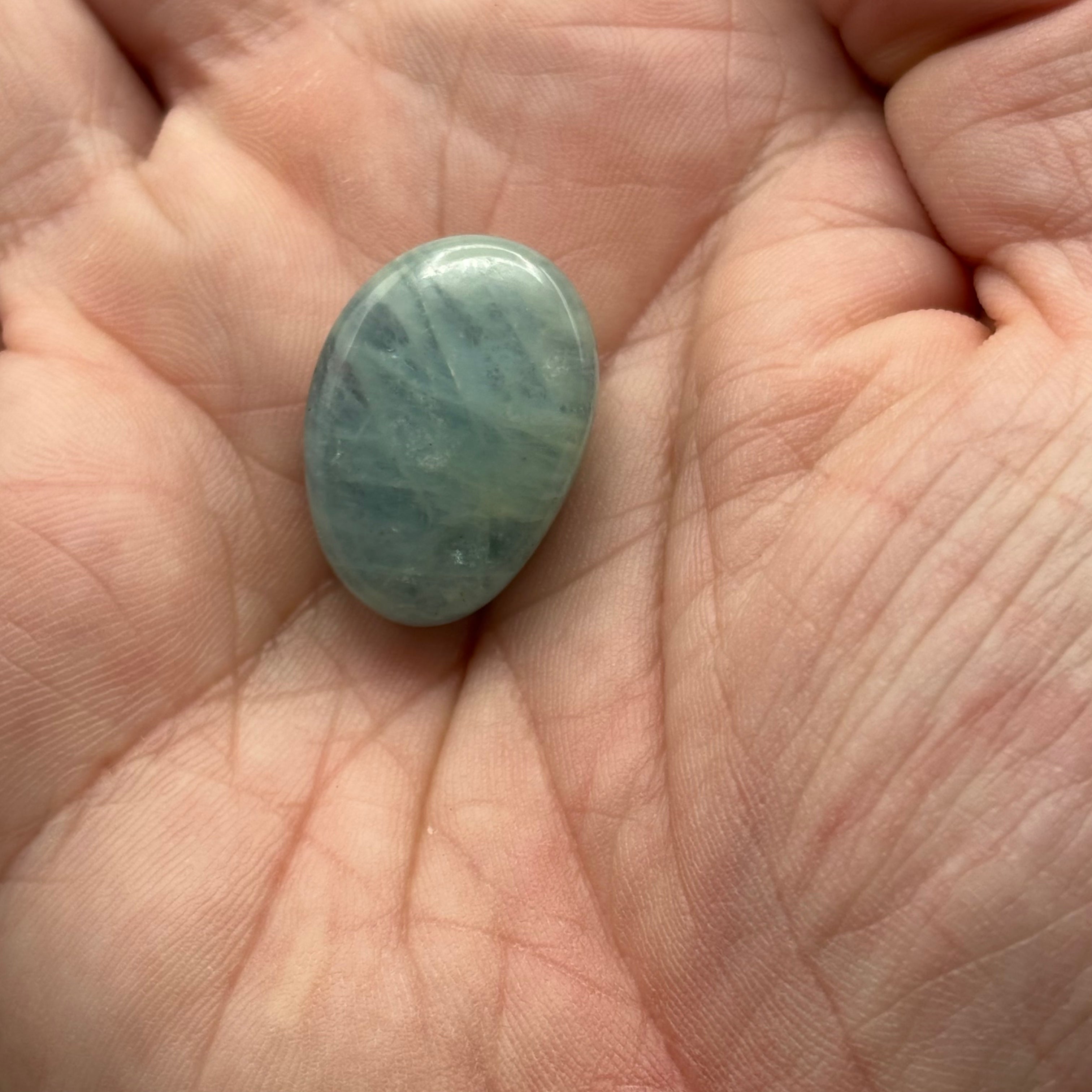 Aquamarine Magic Oval - 057