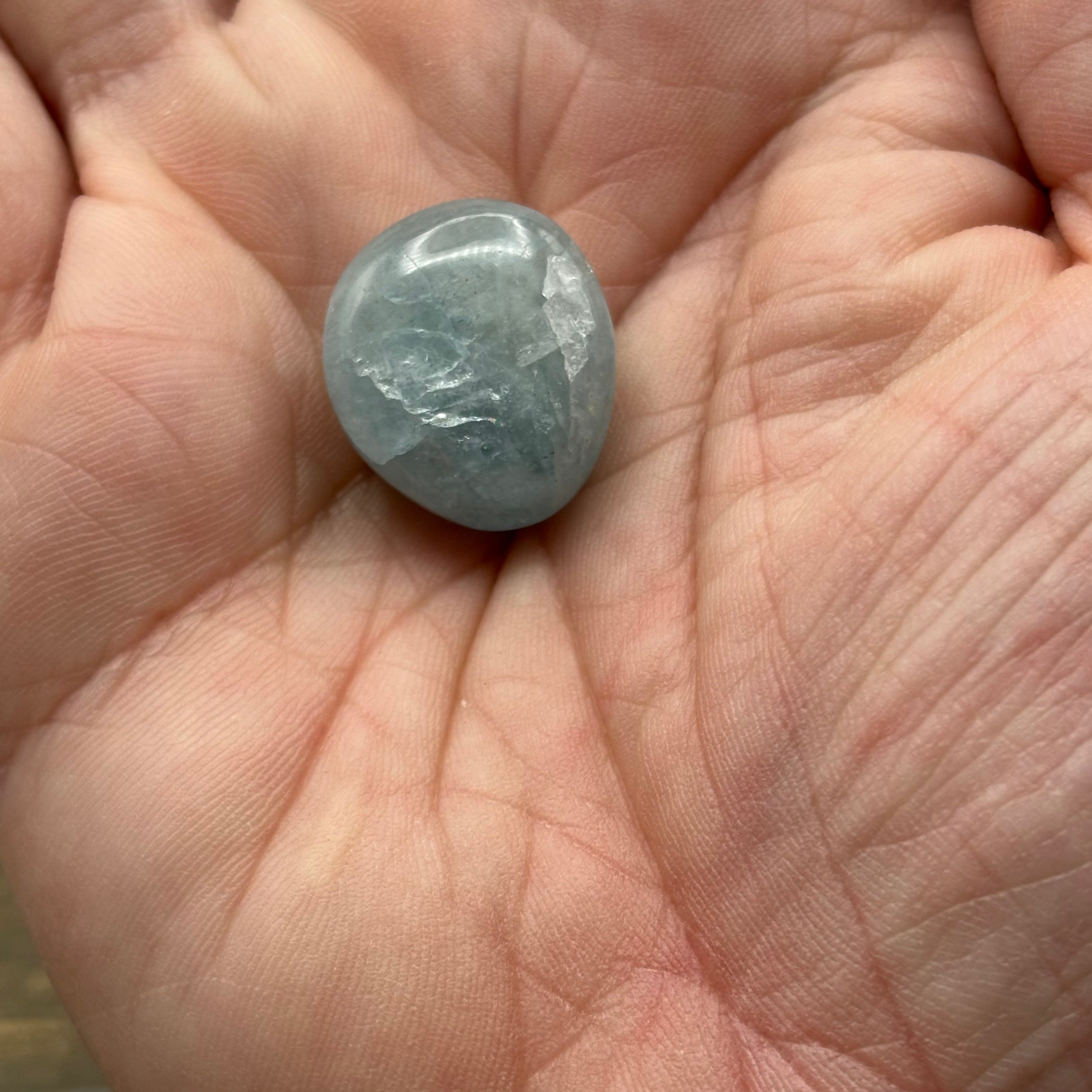 Aquamarine Magic Oval - 058
