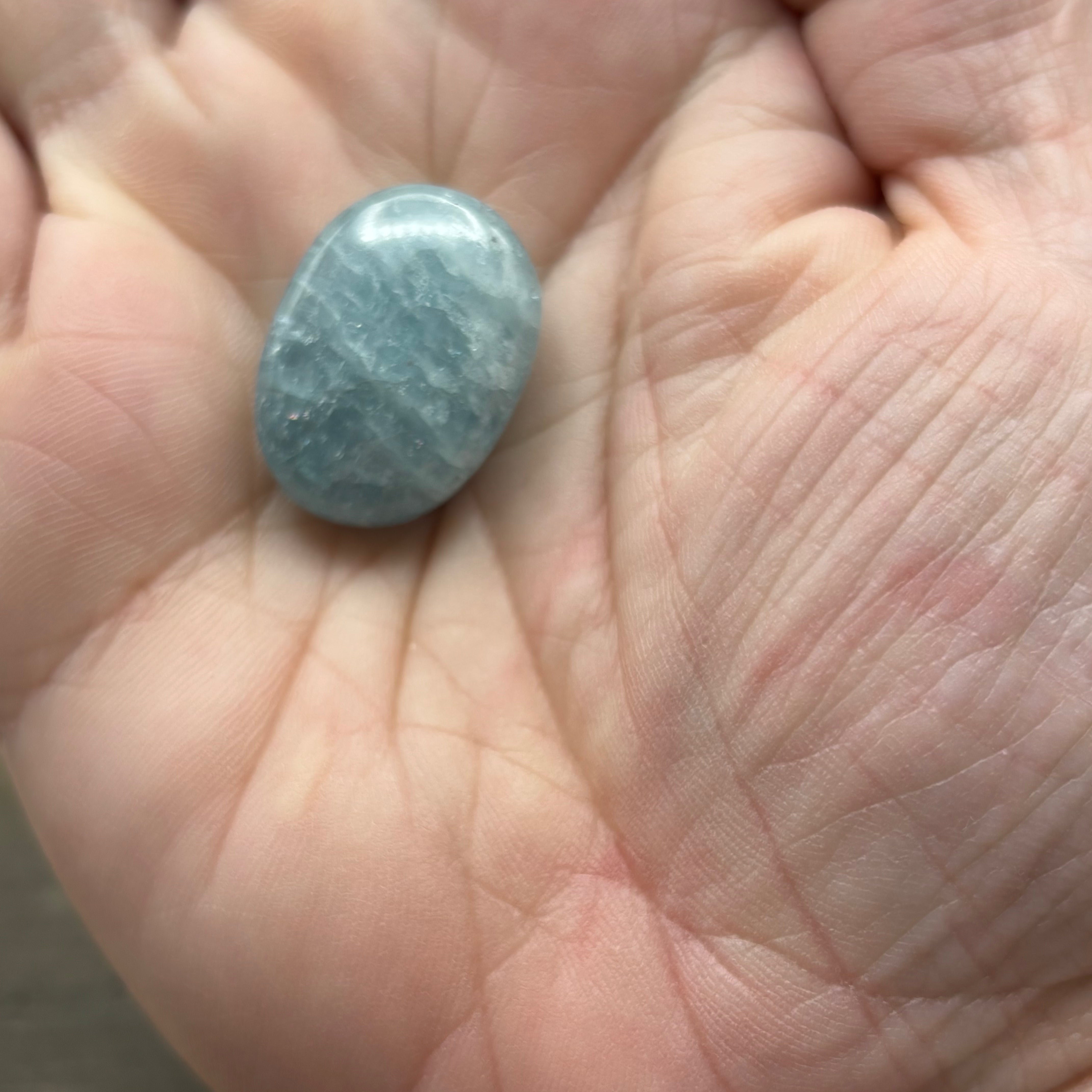 Aquamarine Magic Oval - 060
