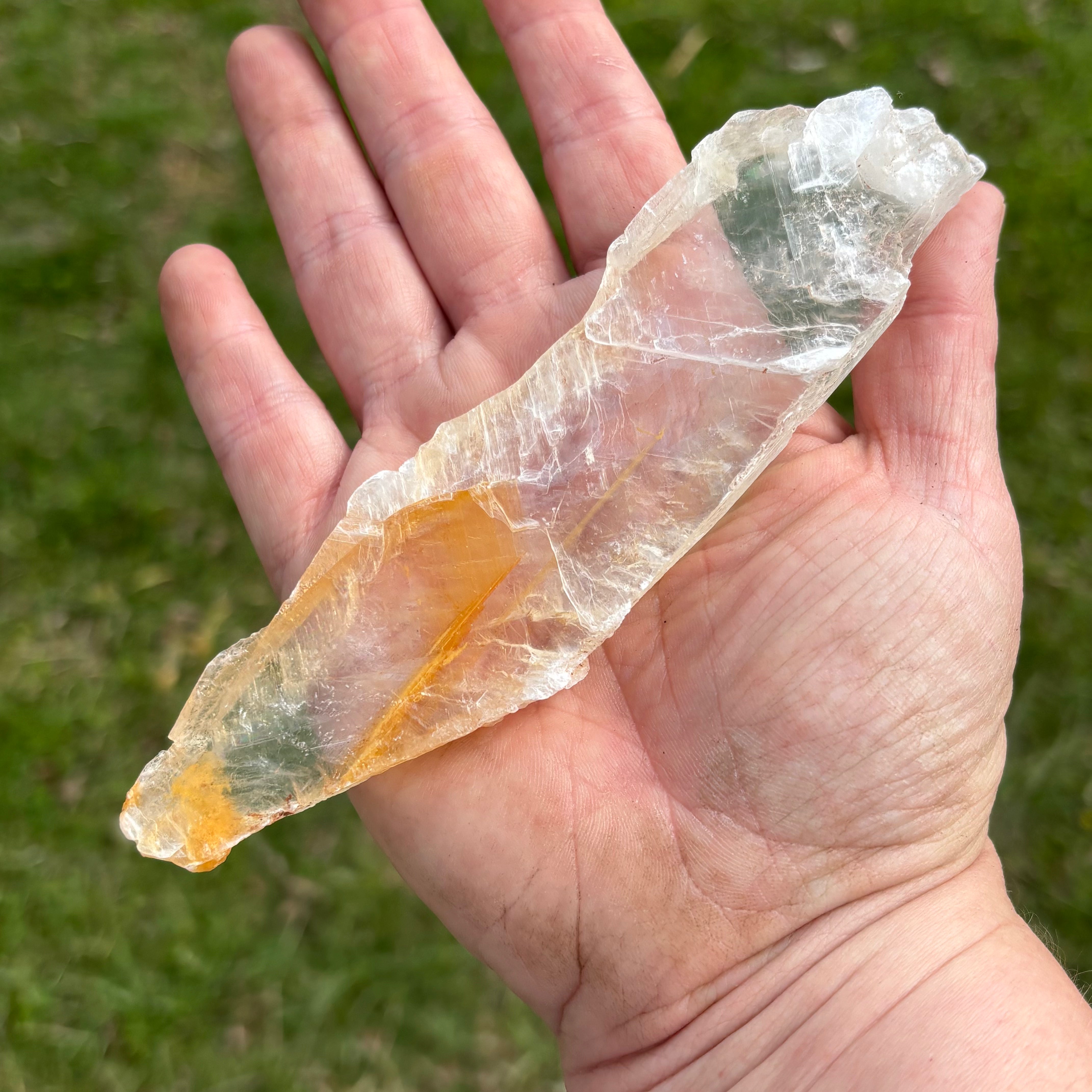 Golden Selenite Window - 641