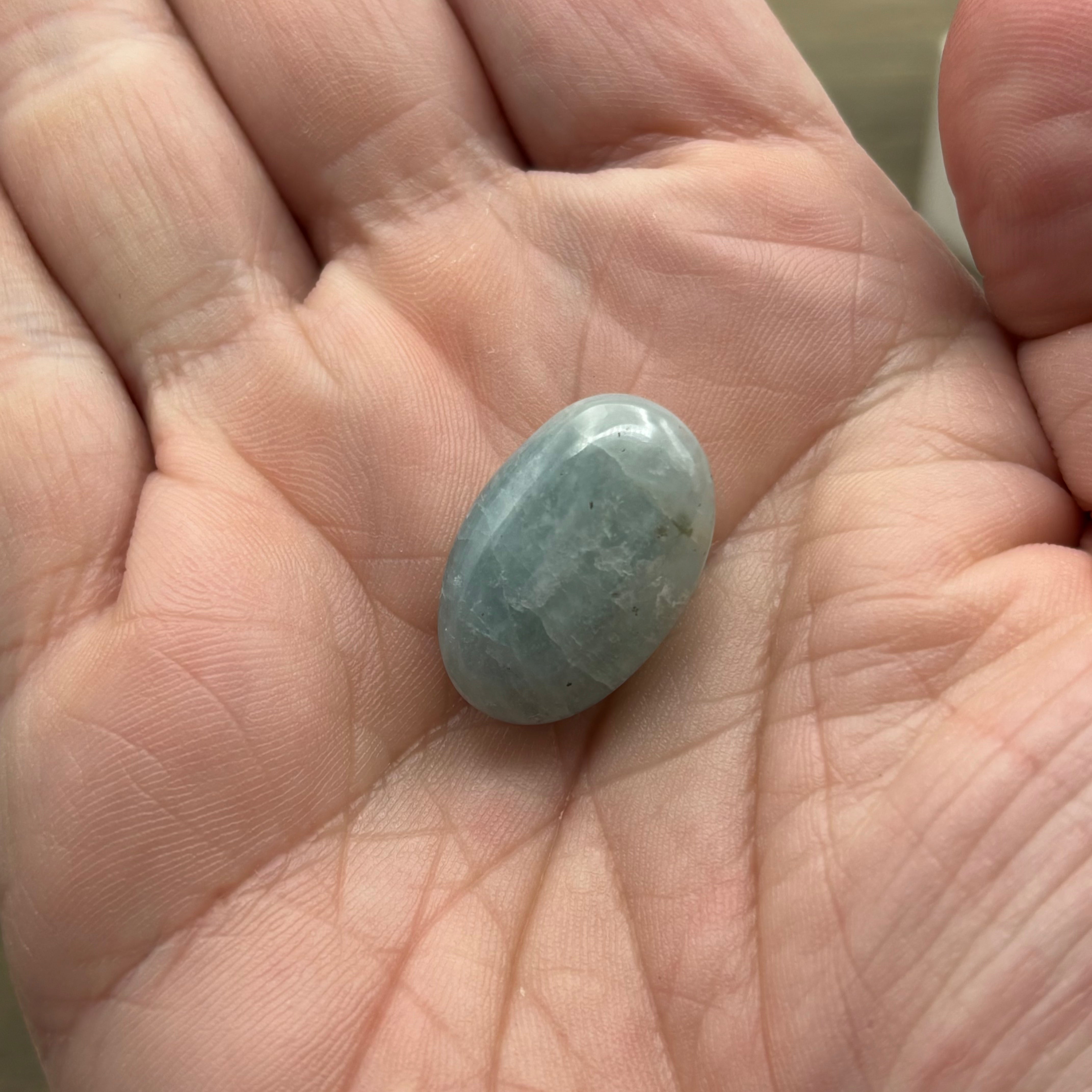 Aquamarine Magic Oval - 066