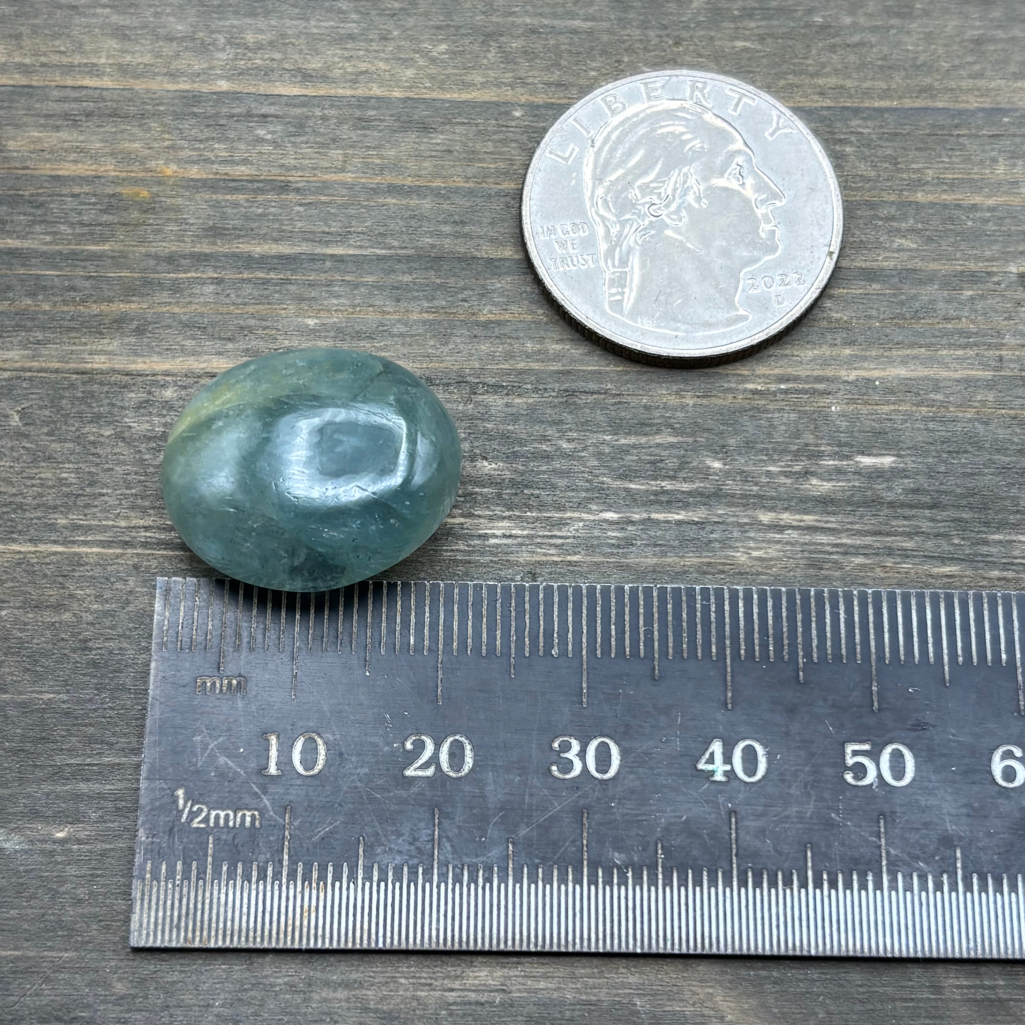 Aquamarine Magic Oval - 069