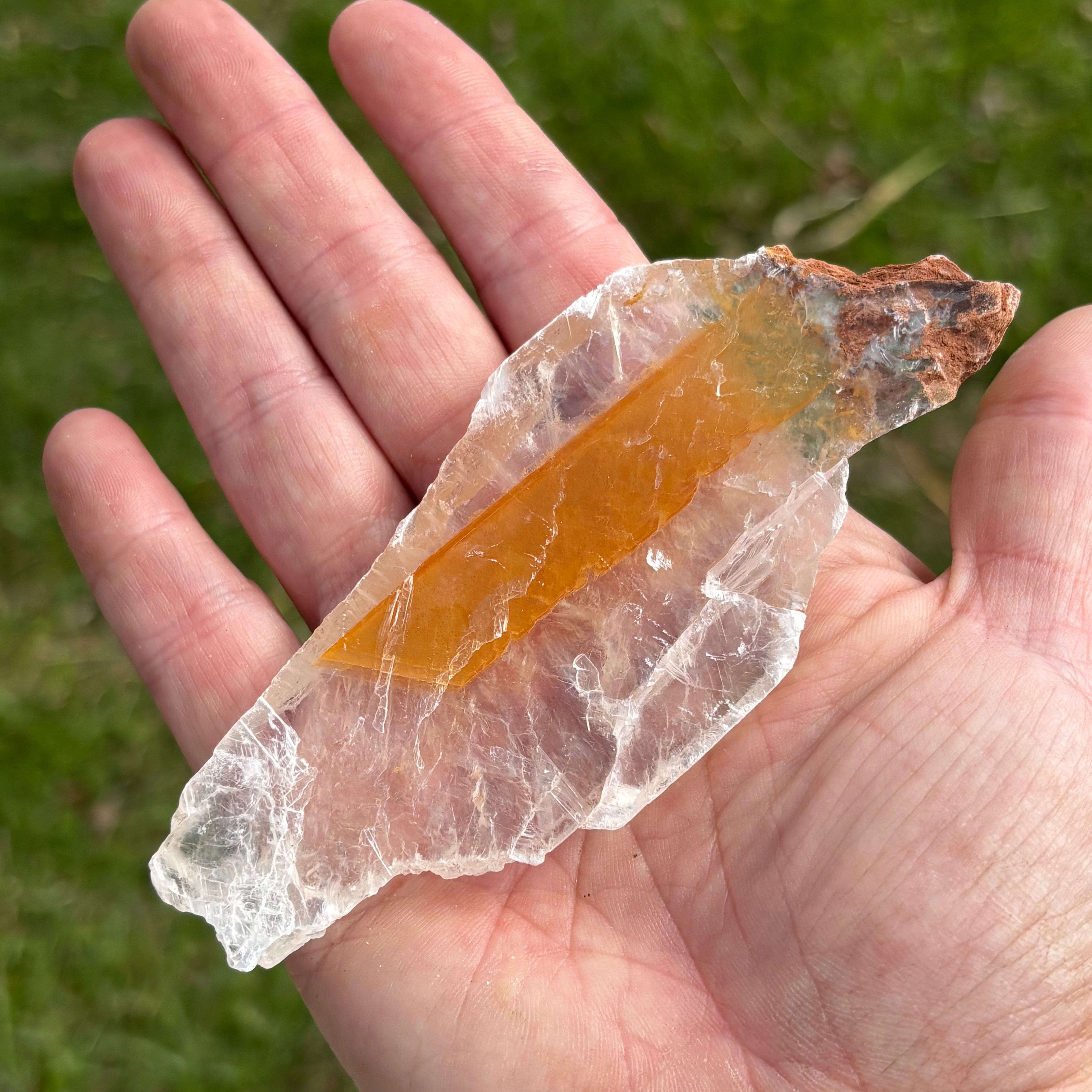 Golden Selenite Window - 648