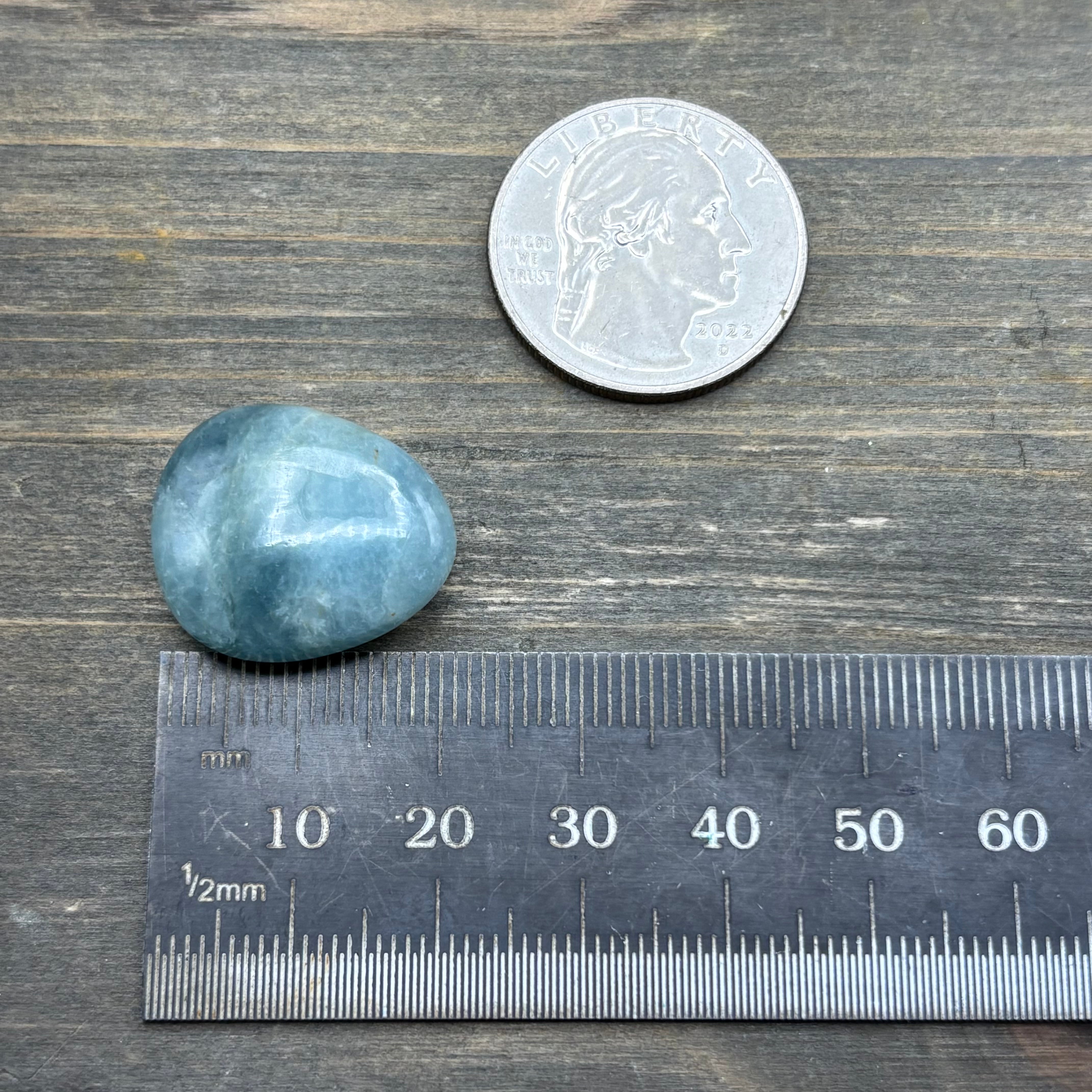 Aquamarine Magic Oval - 070
