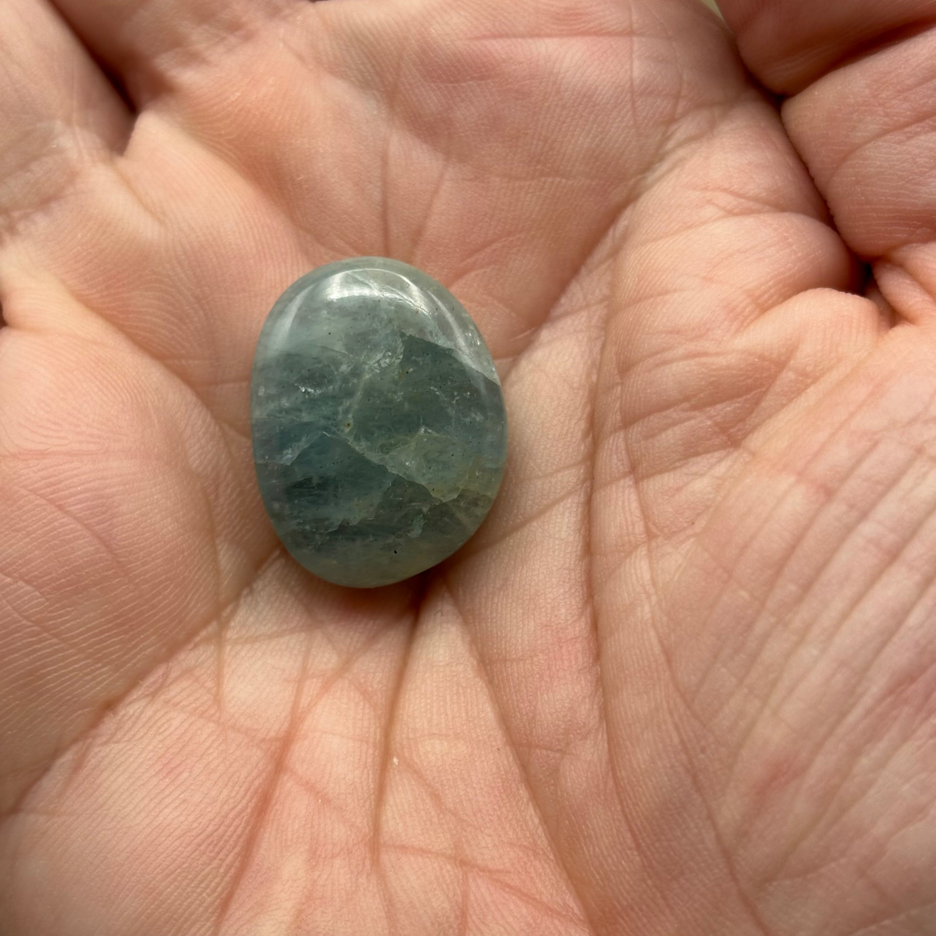 Aquamarine Magic Oval - 071