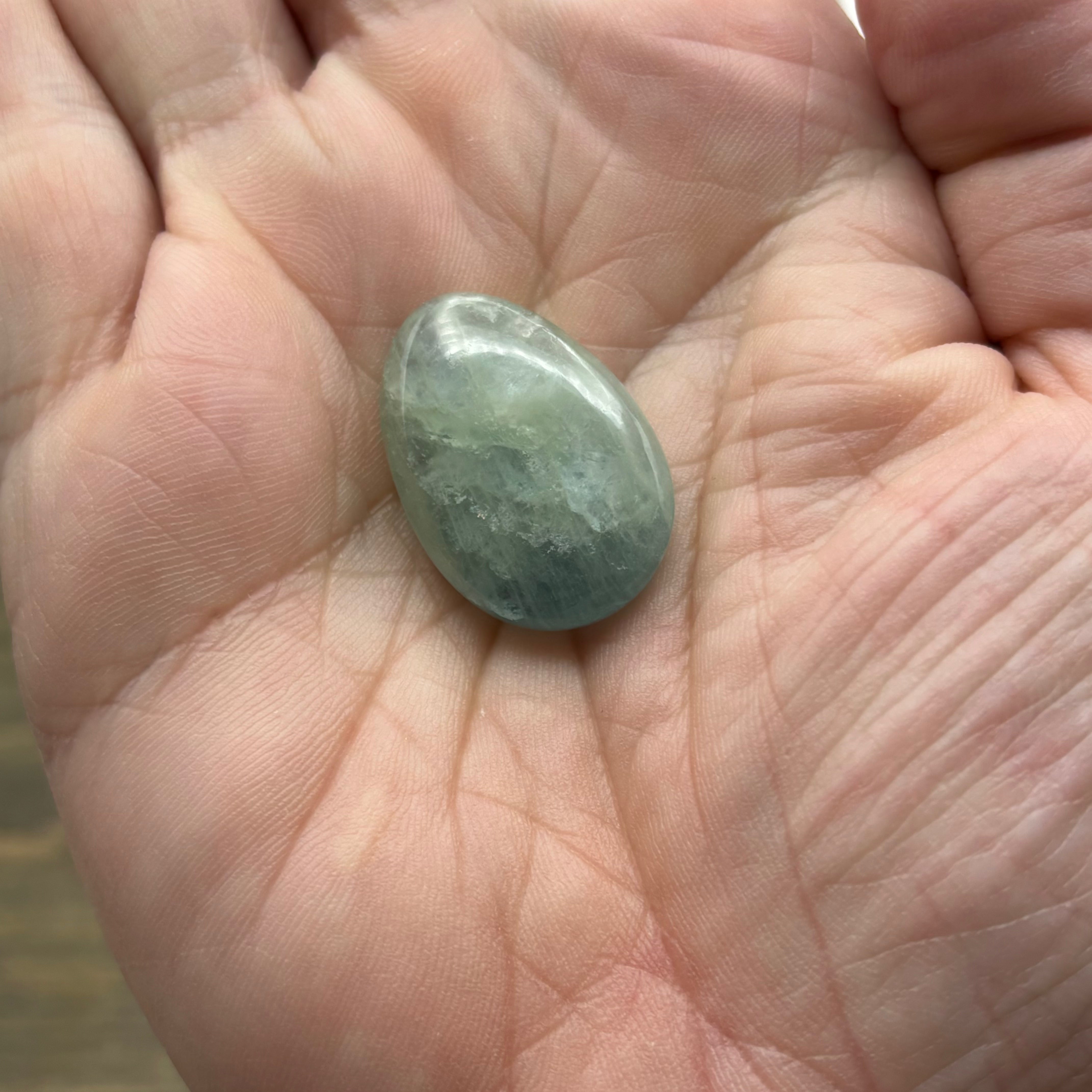 Aquamarine Magic Oval - 073