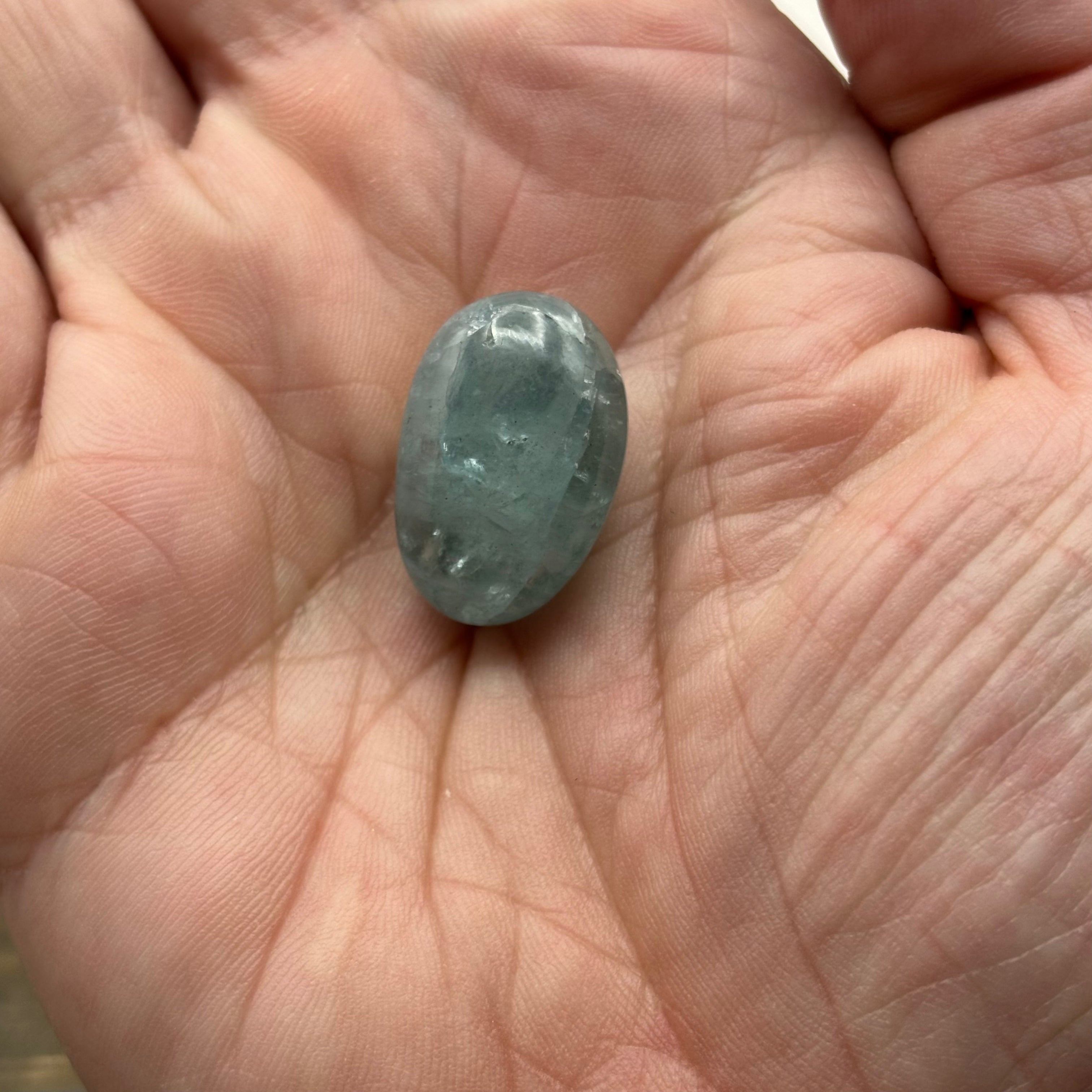 Aquamarine Magic Oval - 074