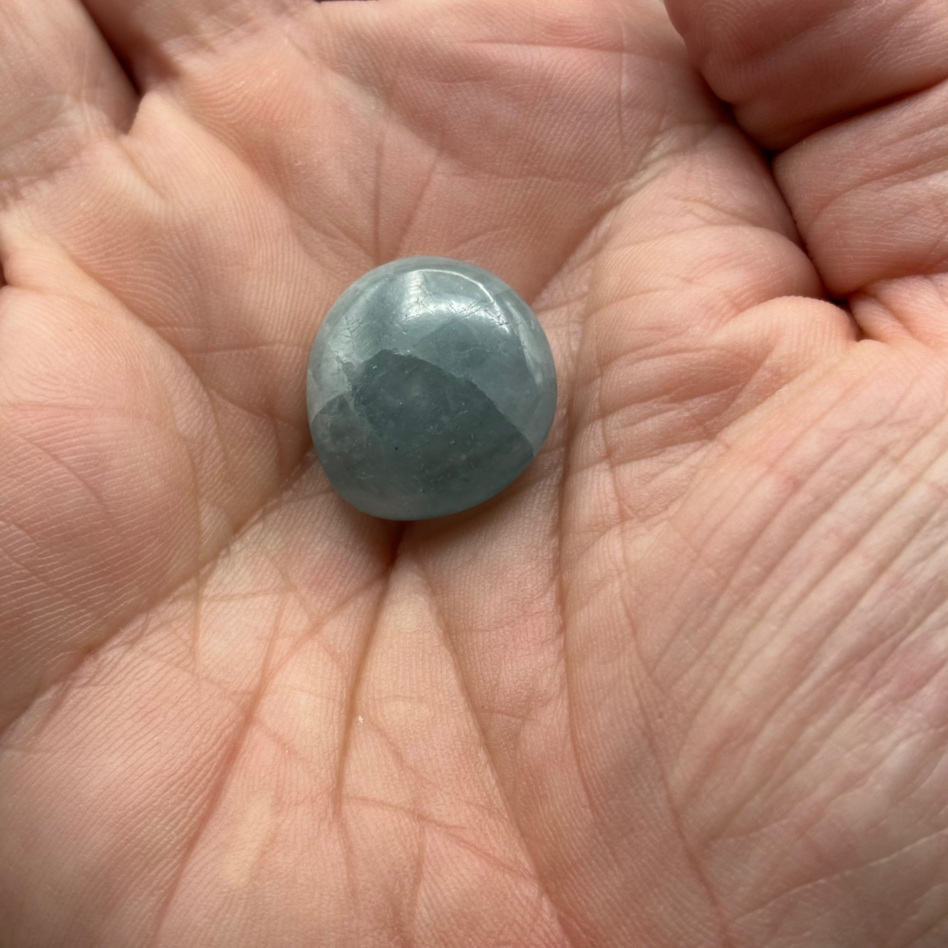Aquamarine Magic Oval - 076