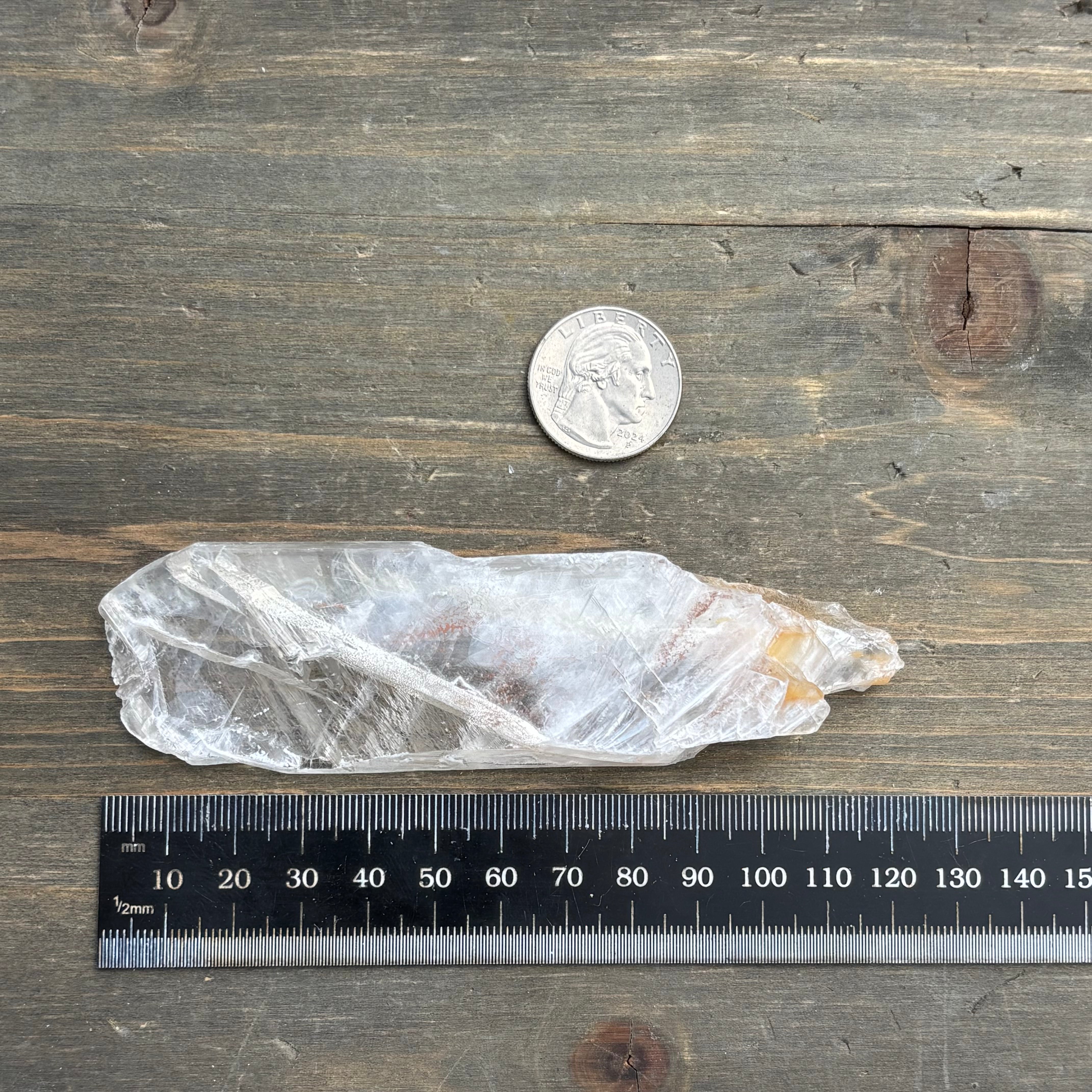 Golden Selenite Window - 656